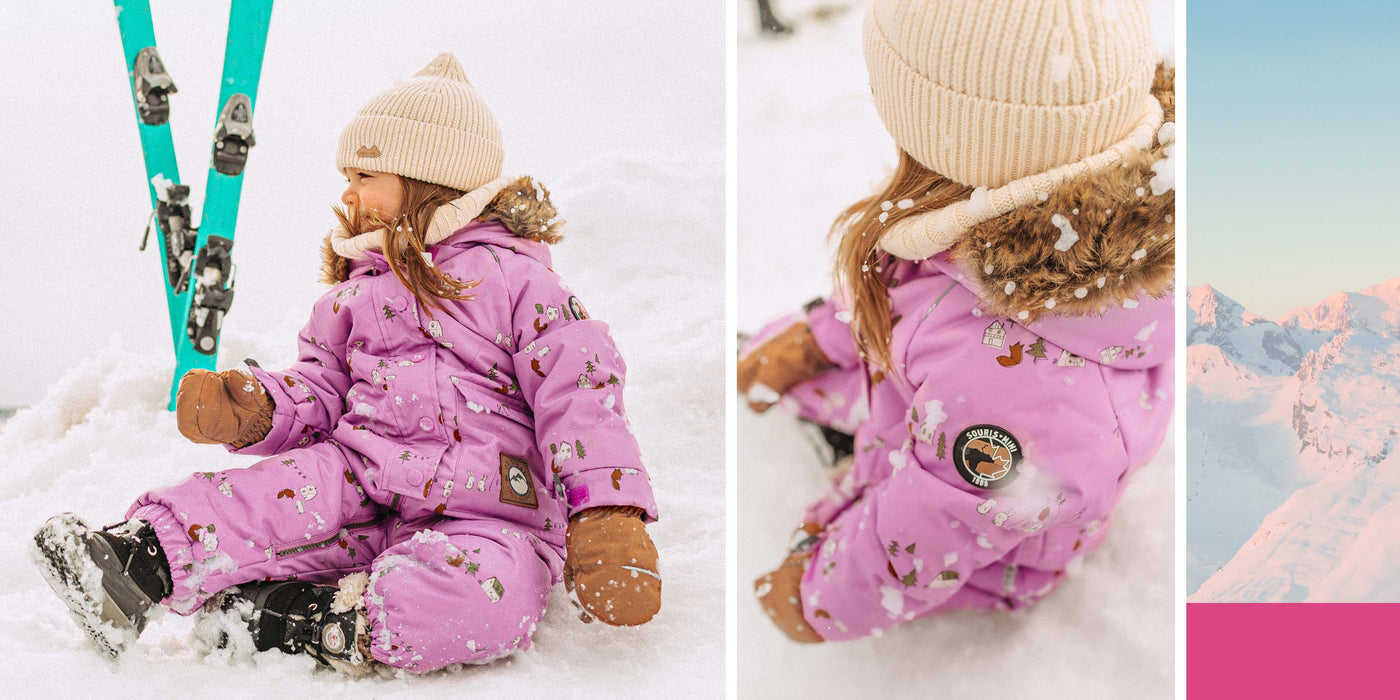 Habits de neige pour bébé fille de 6/9 mois à 2/3 ans || Snowsuits For 6/9 months to 2/3 Years Baby Girl