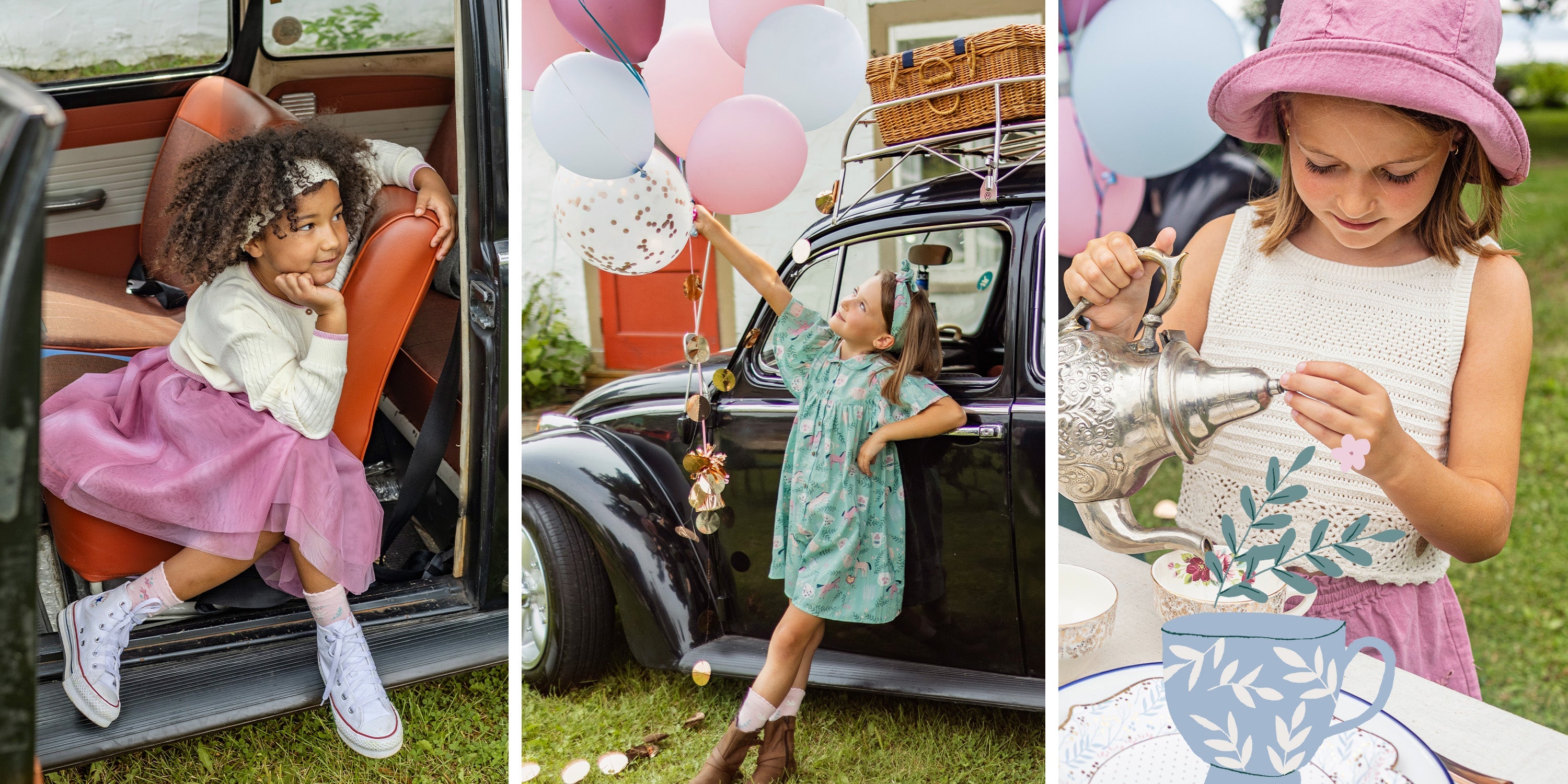 Après-midi à l'anglaise - Fille 3 à 12 ans