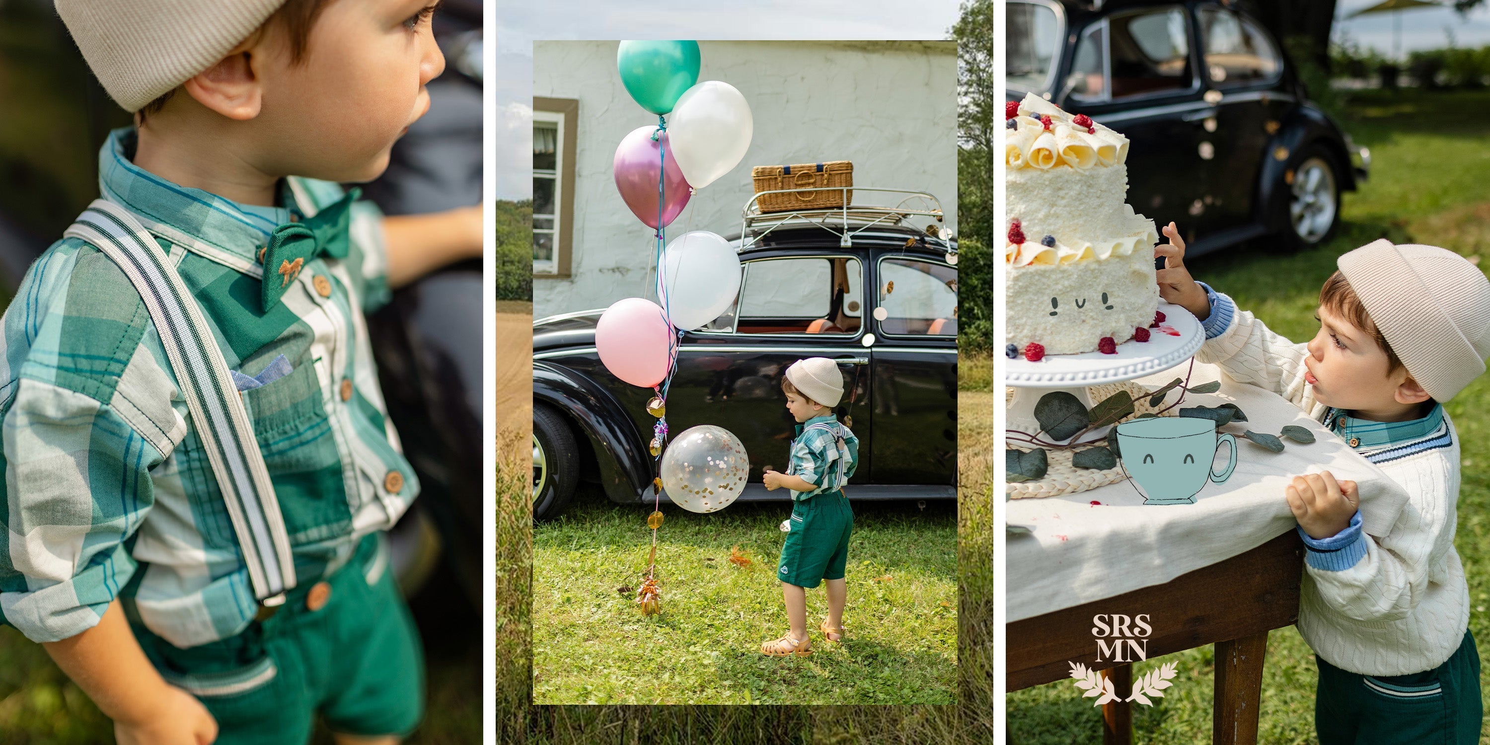 Après-midi à l'anglaise - Bébé garçon 6-9 mois à 2-3 ans