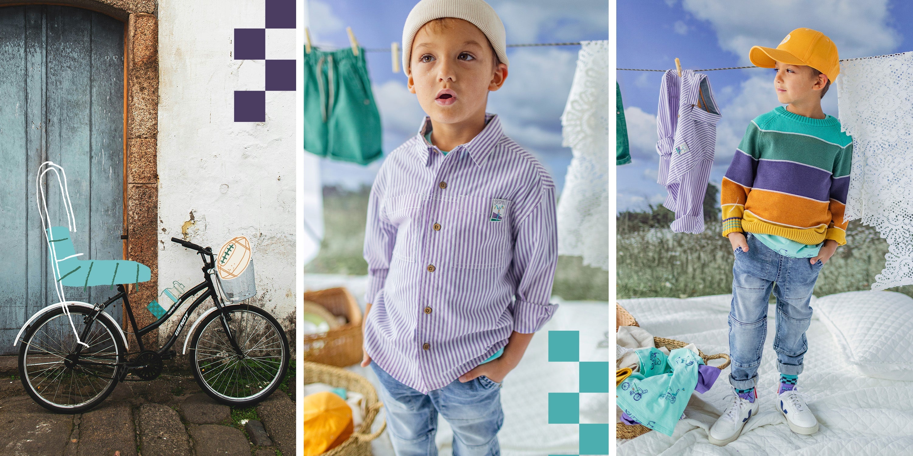 Brise d'été - Garçon 3 à 12 ans