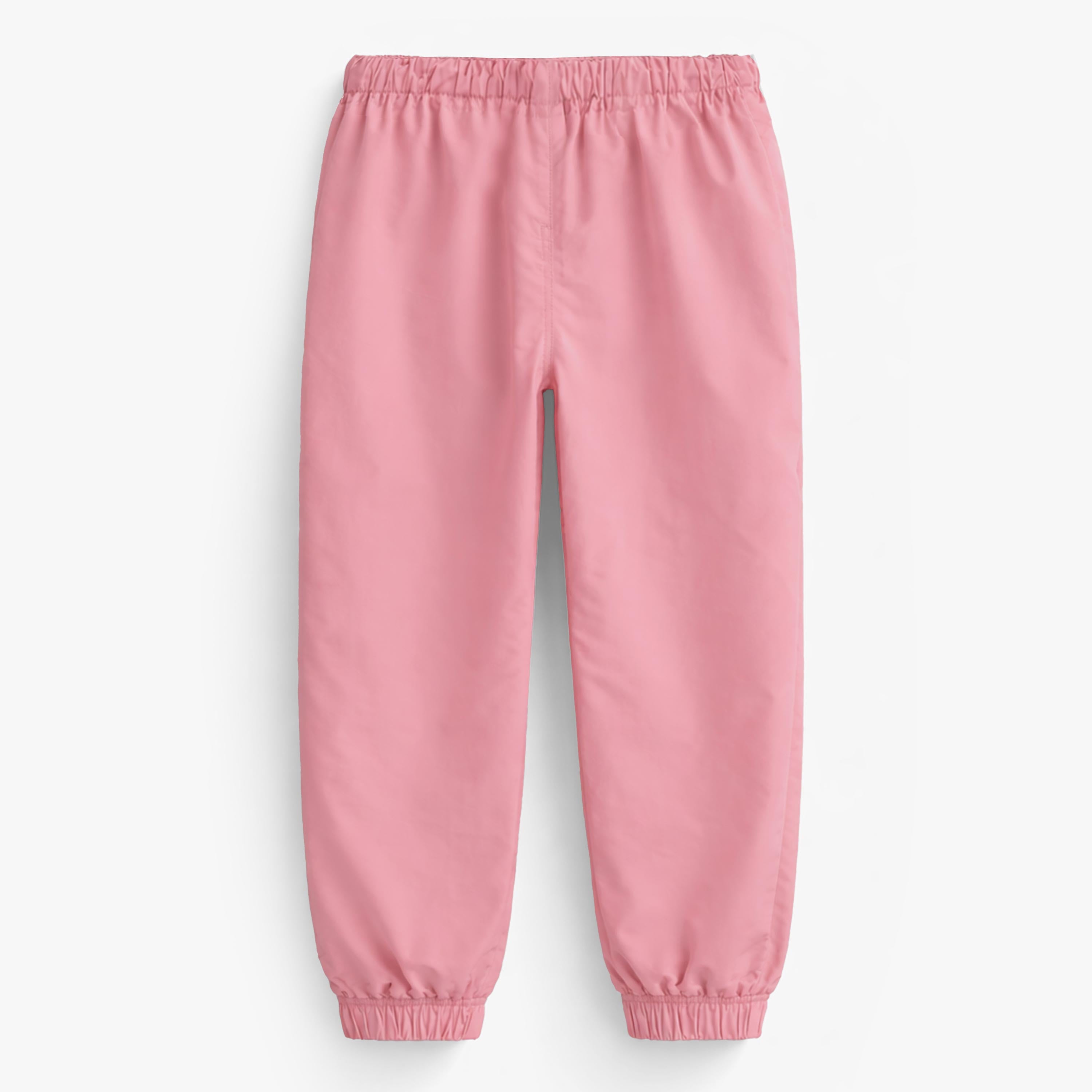 Dos du pantalon d’extérieur mi-saison rose, enfant