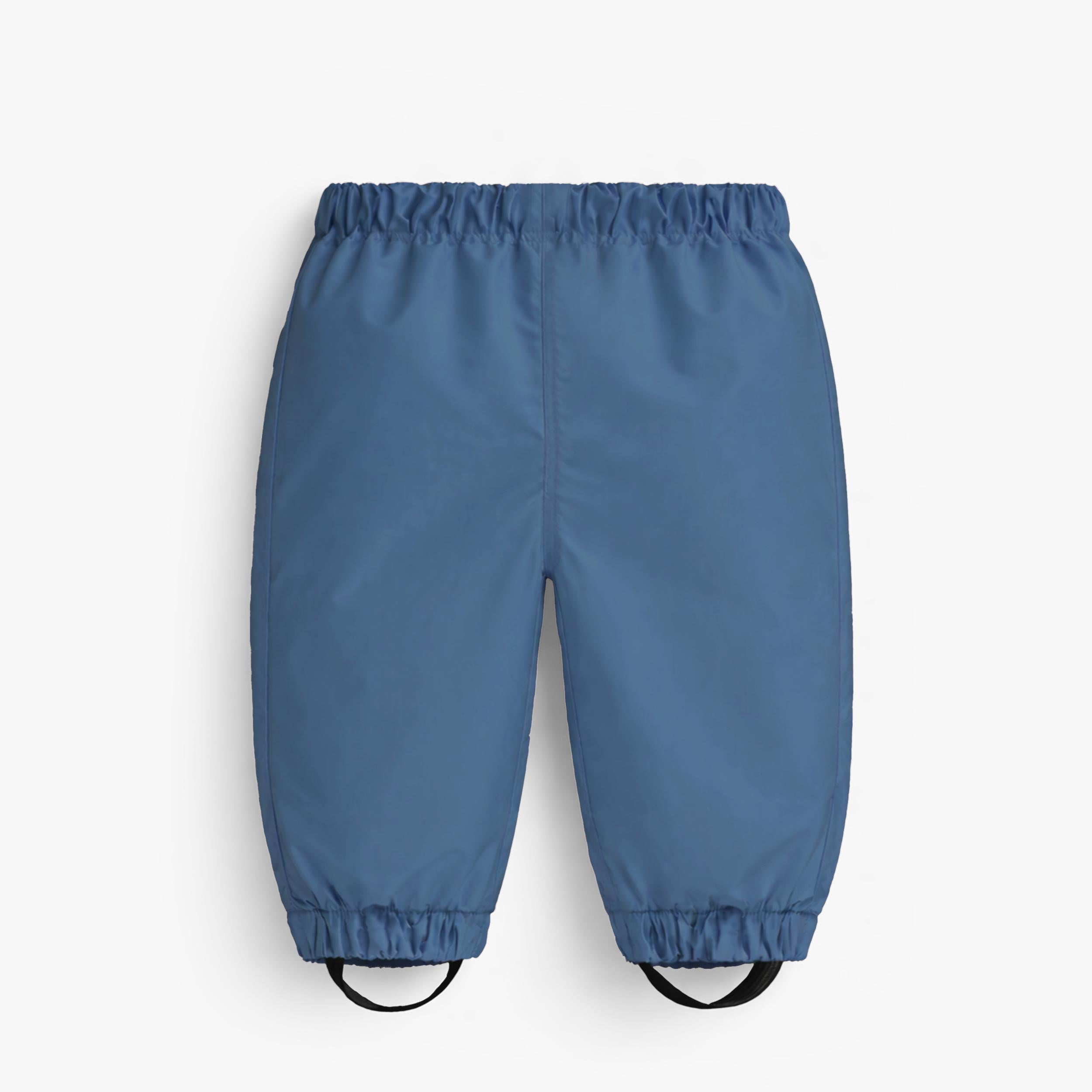 Blue mid-season outdoor pants, baby