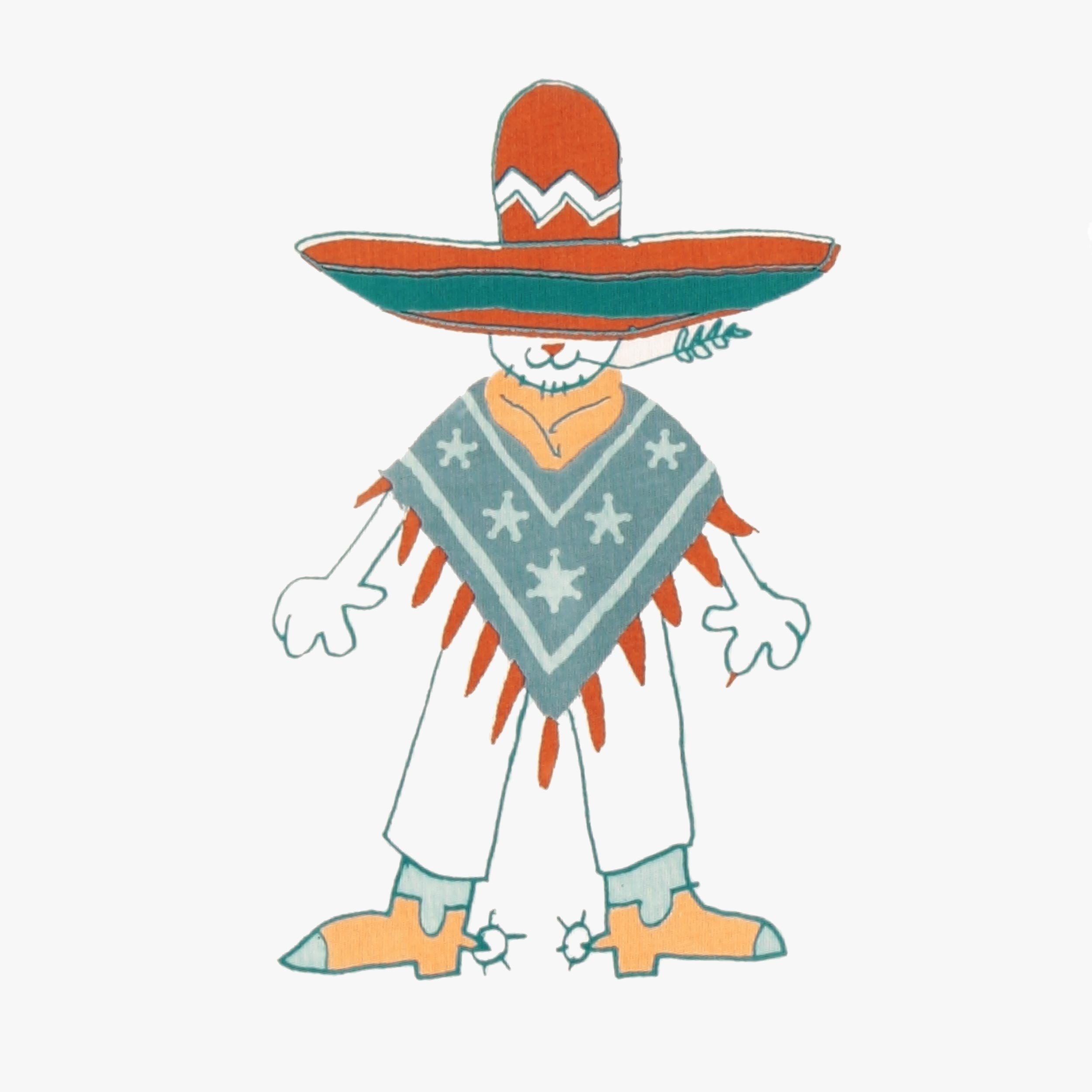 T-shirt crème avec illustration au dos, enfant