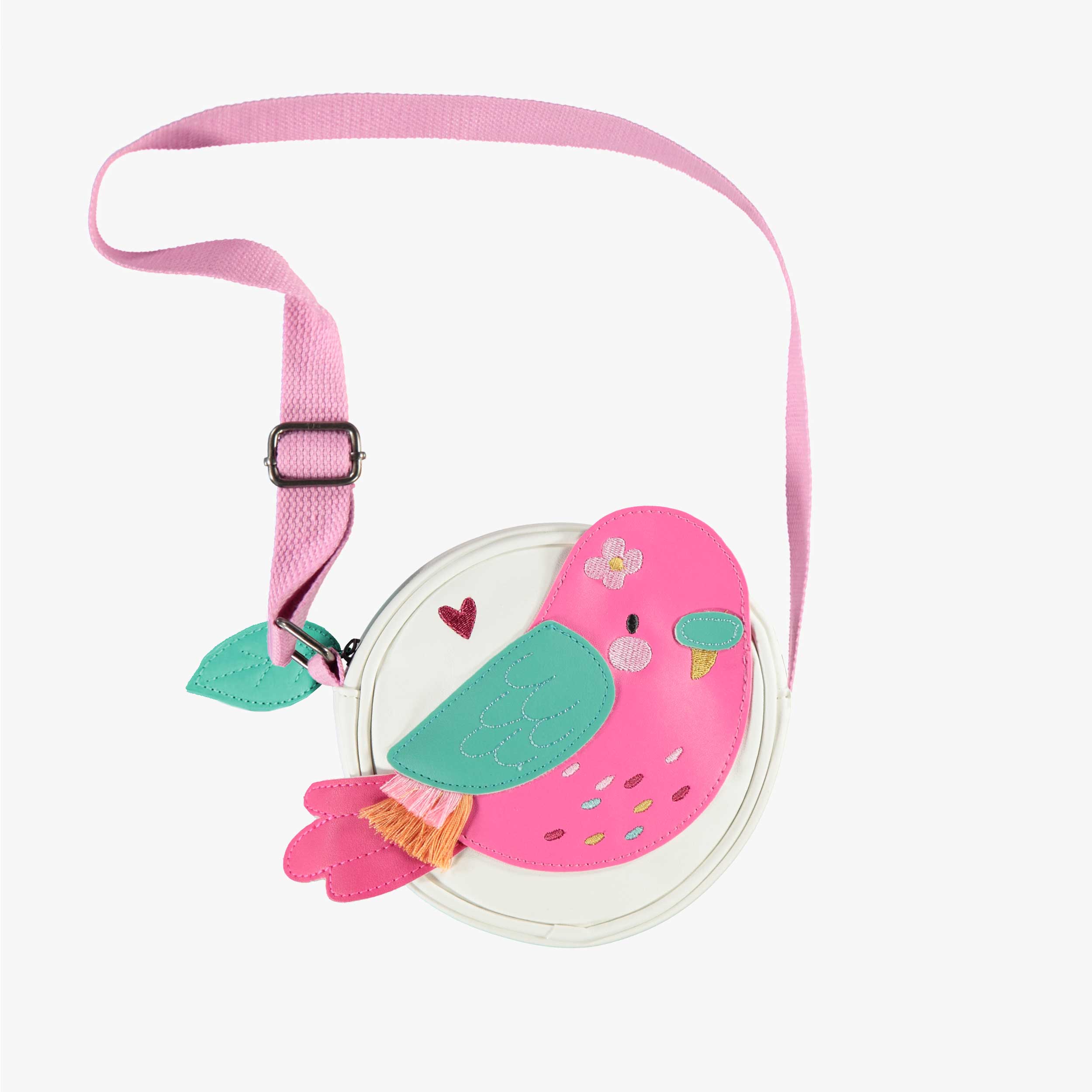 Sac bandoulière avec oiseau tropical, enfant