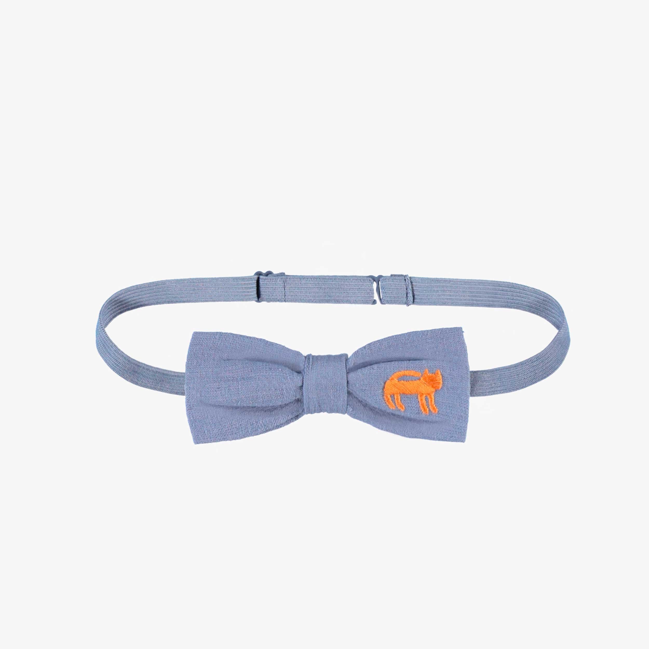 Nœud papillon bleu, enfant