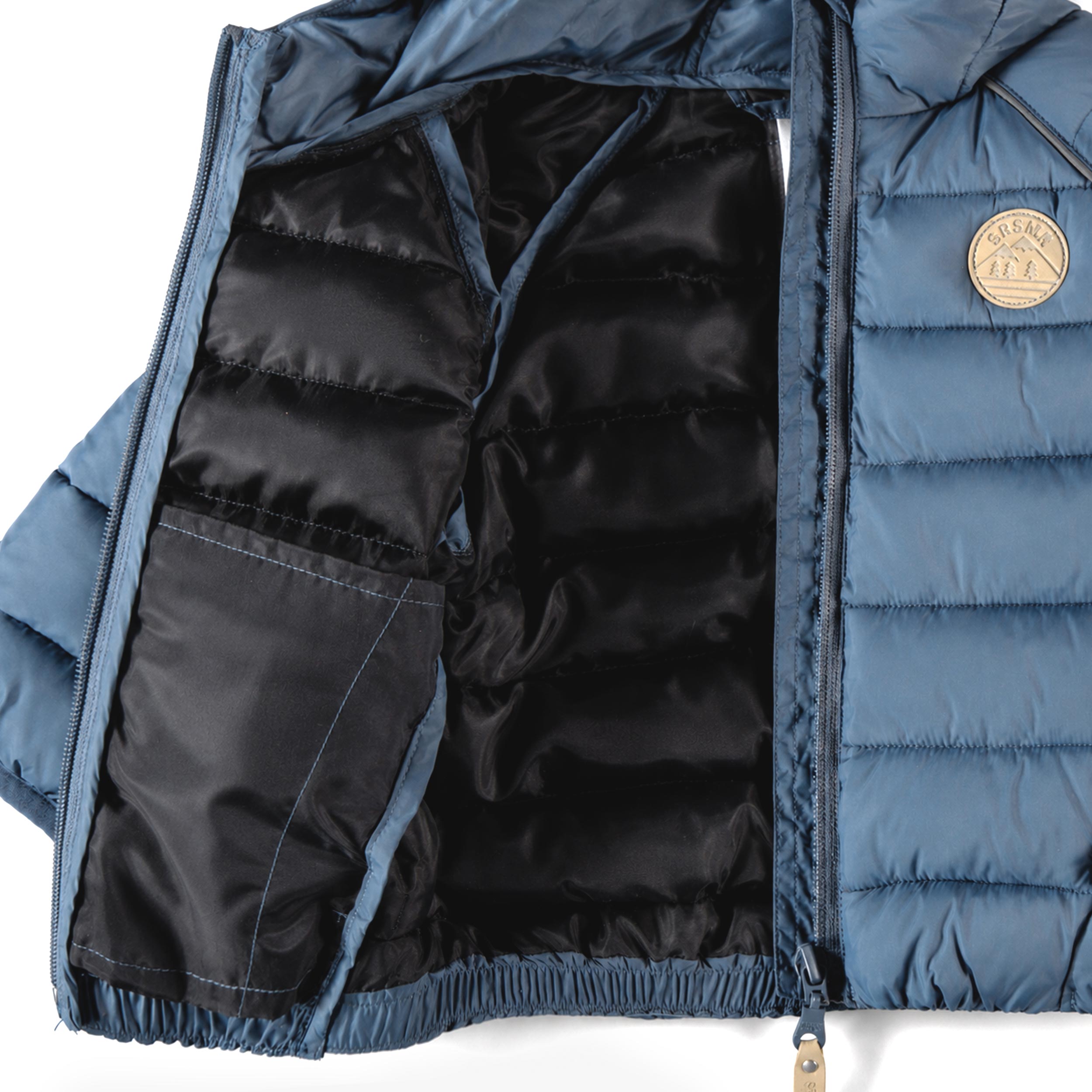 Manteau doudoune bleu, bébé