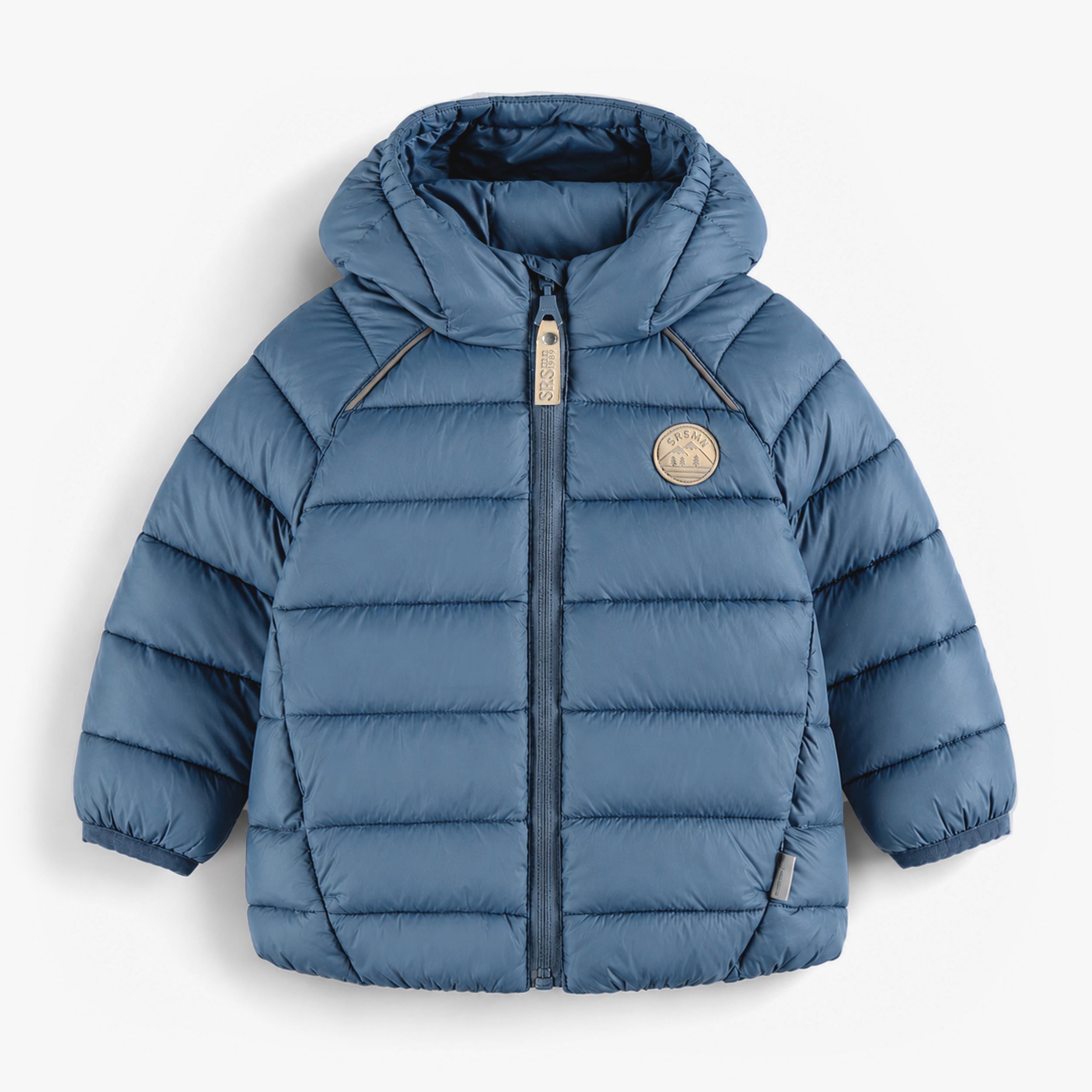 Manteau doudoune bleu, bébé