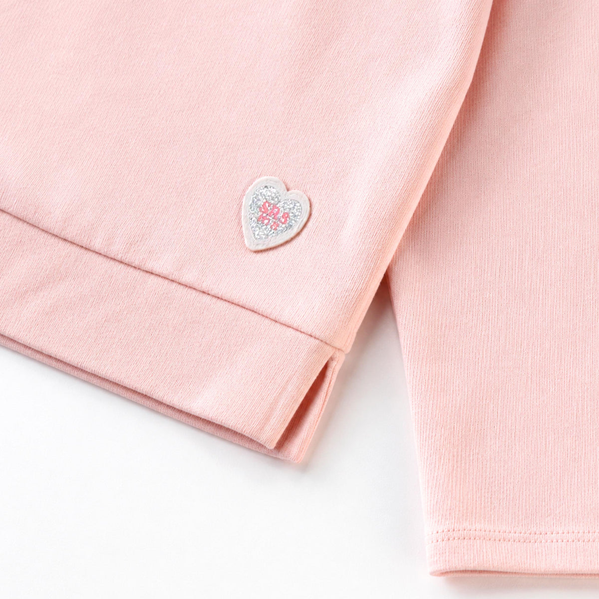 Pink sweater with bow collar, child