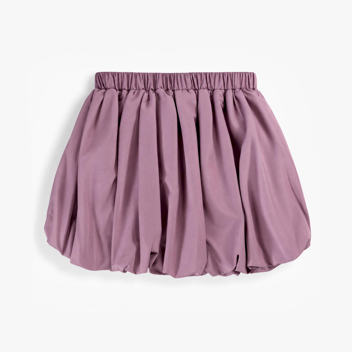 Pink taffeta skirt with bow, child