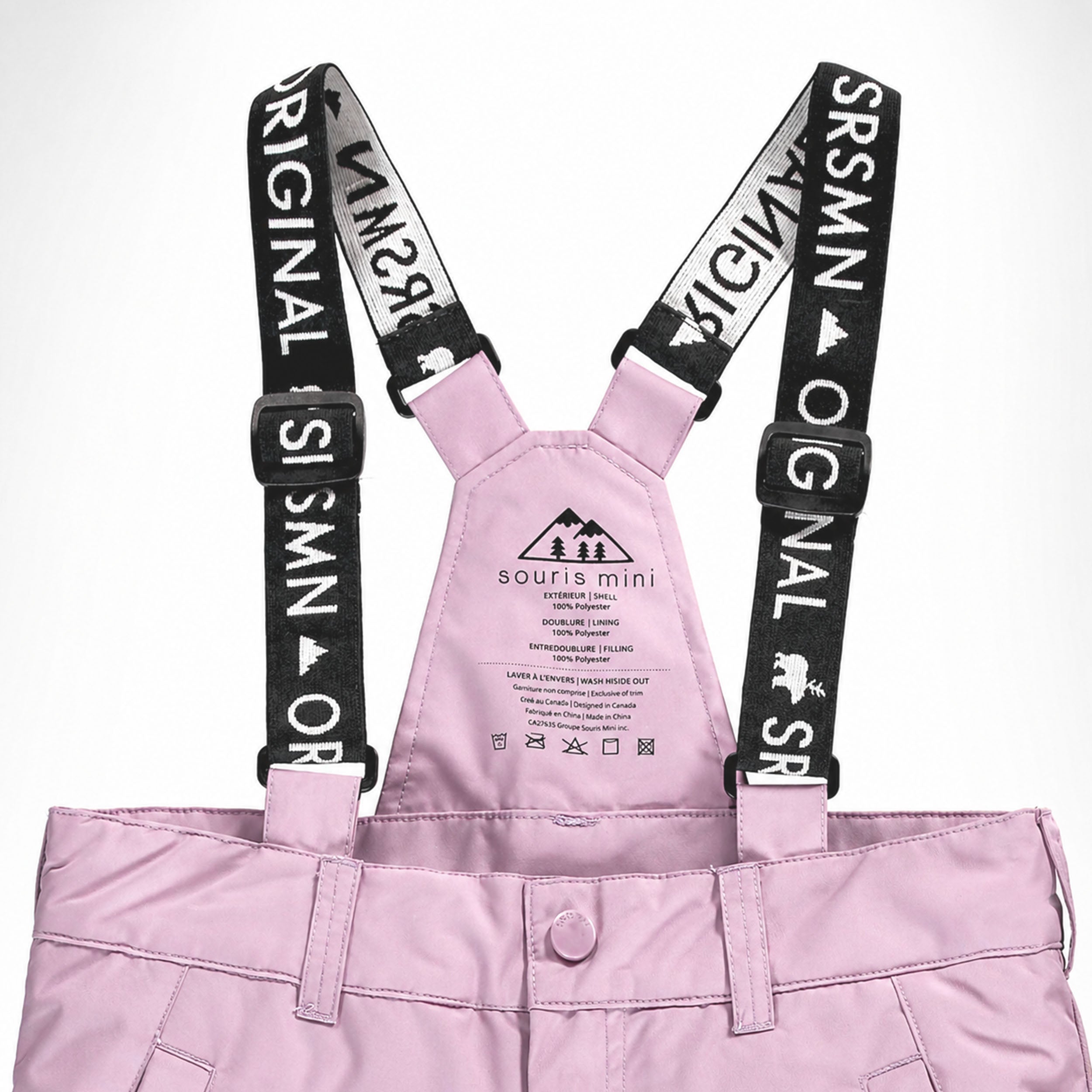Pink Print 3-in-1 Snowsuit, child