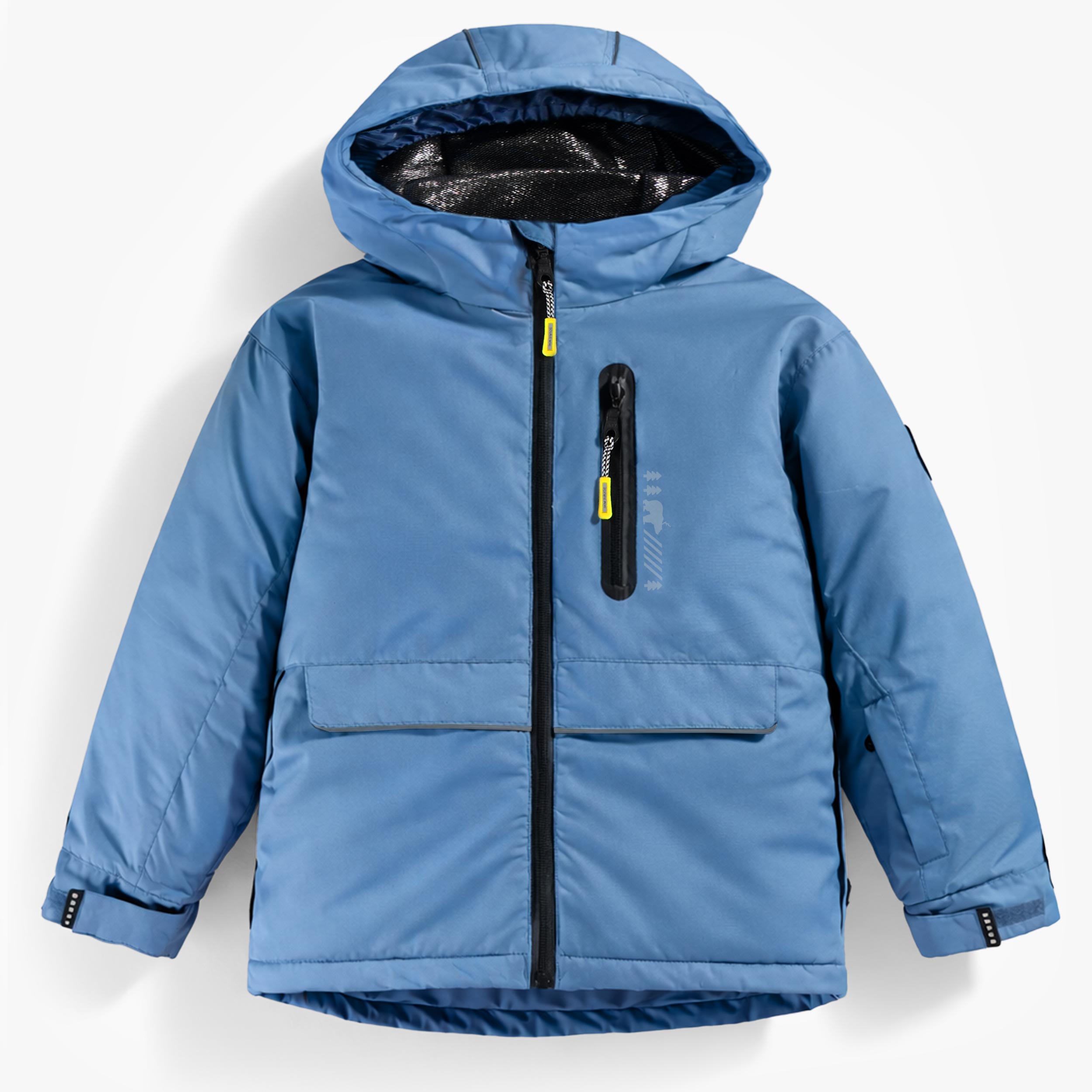 Blue and Black PERFO+ Two-Piece Snowsuit, child