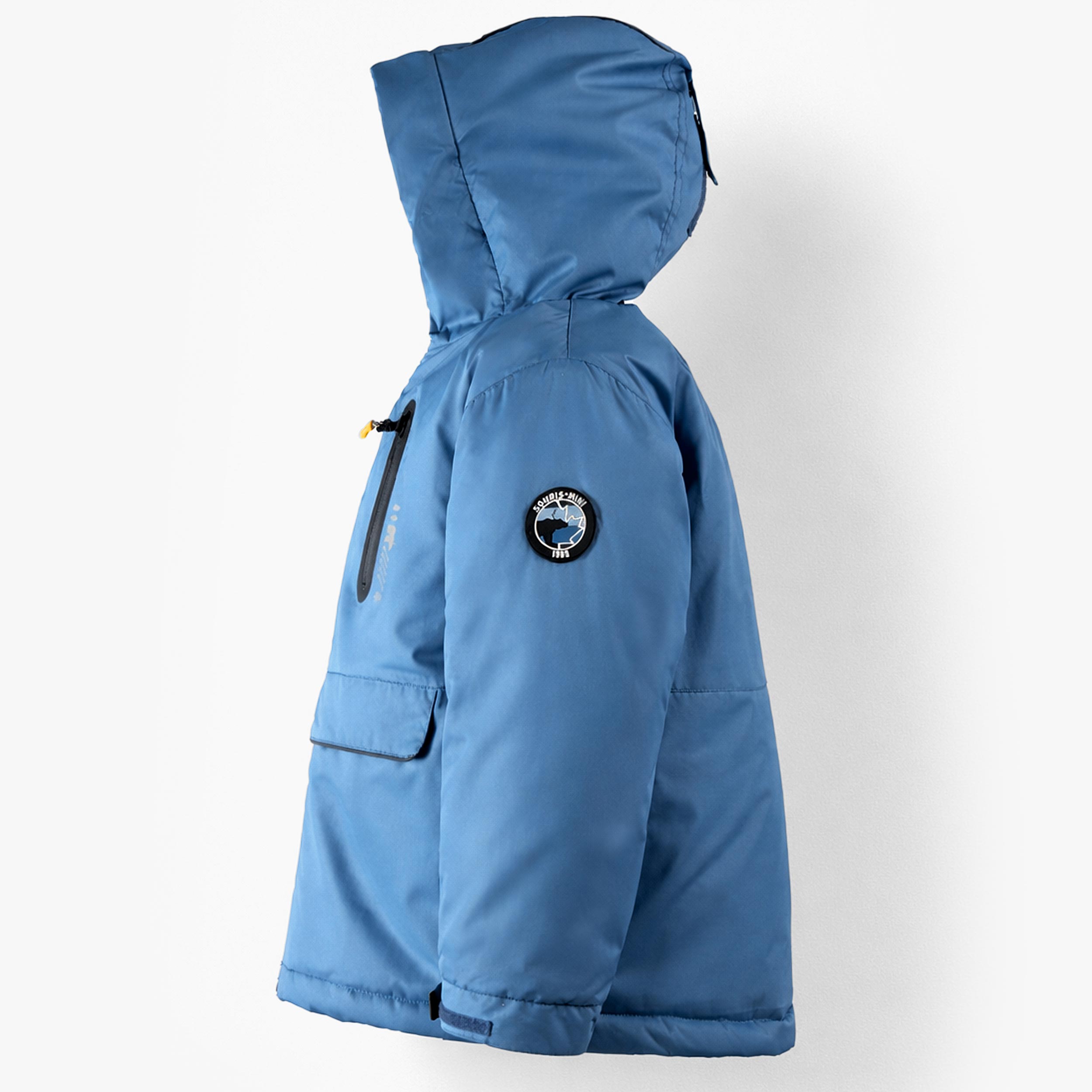 Blue and Black PERFO+ Two-Piece Snowsuit, child