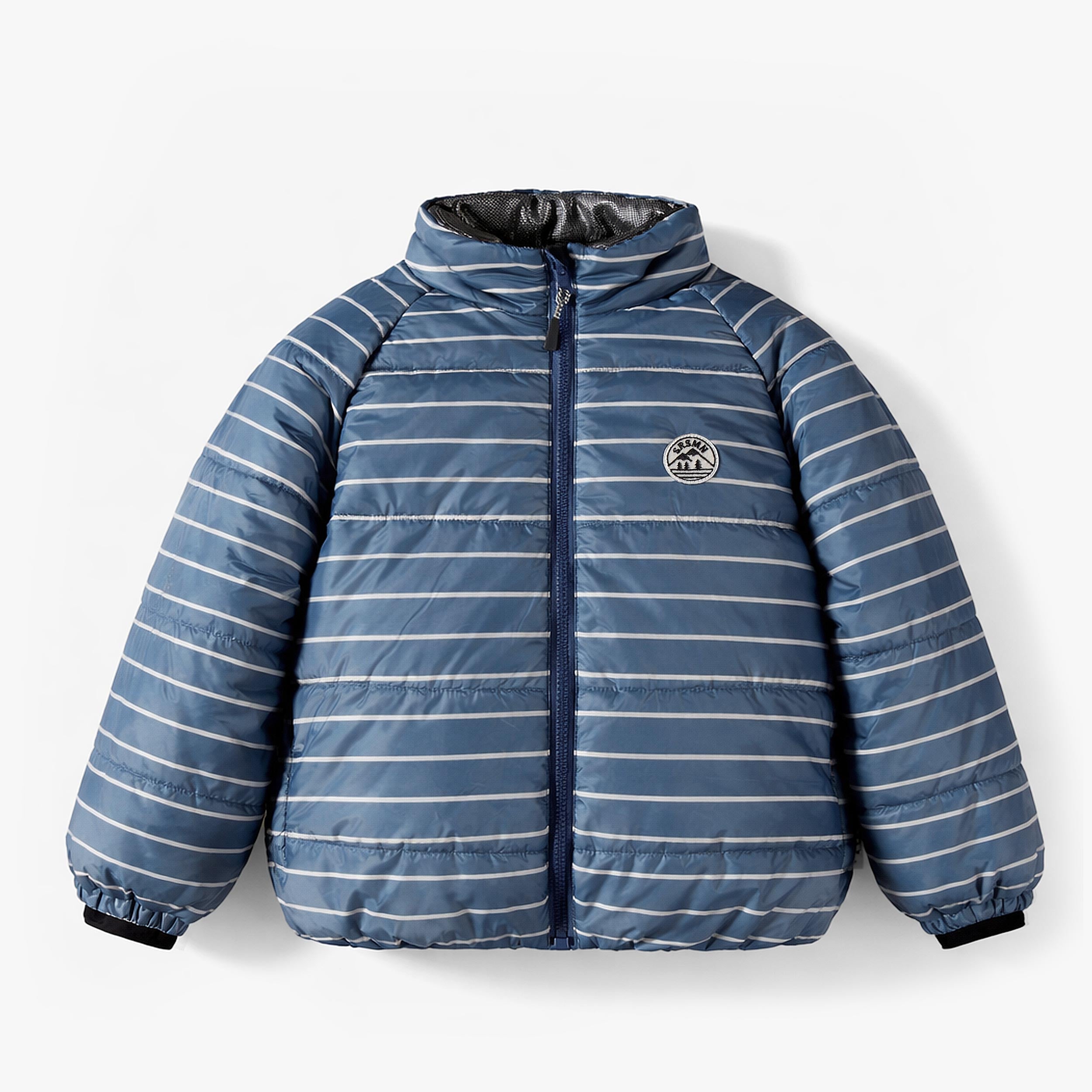 Manteau d'hiver 3 en 1 bleu et noir, enfant