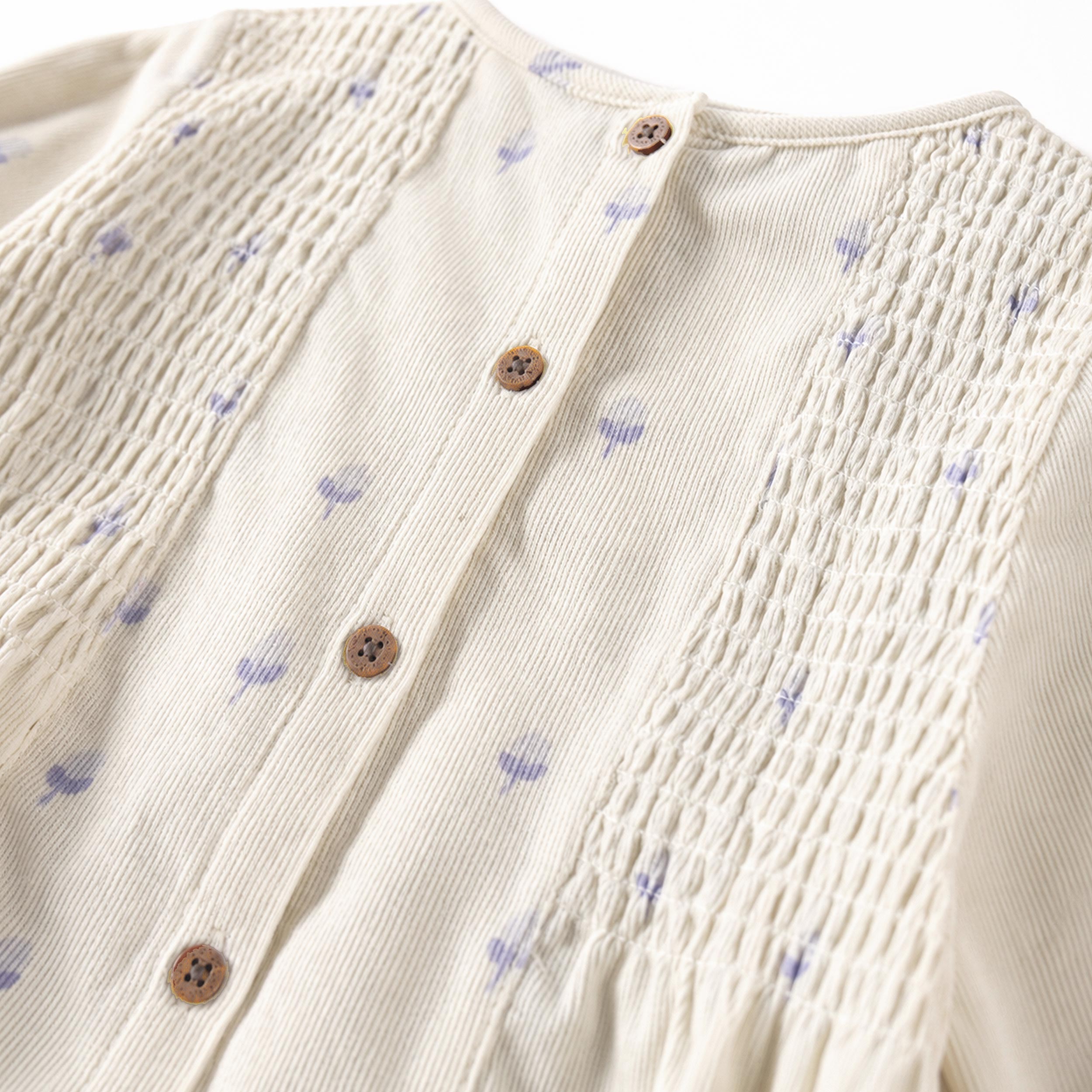 Floral corduroy shirt, child | Souris Mini