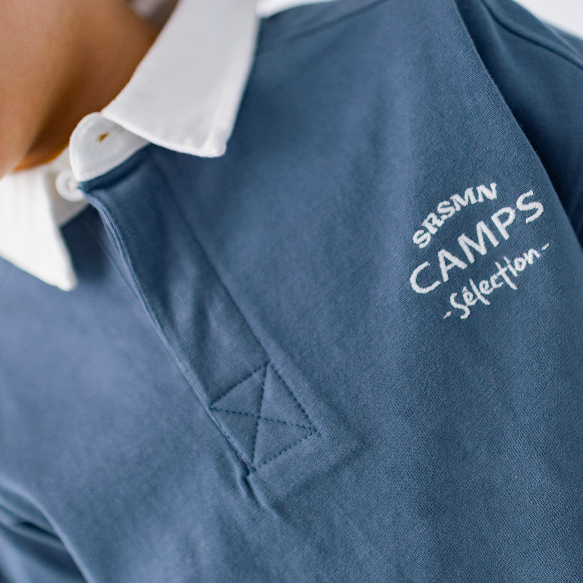 Navy blue polo shirt, child