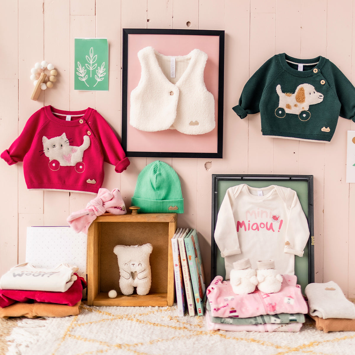 Présentation collection Mini histoire layette