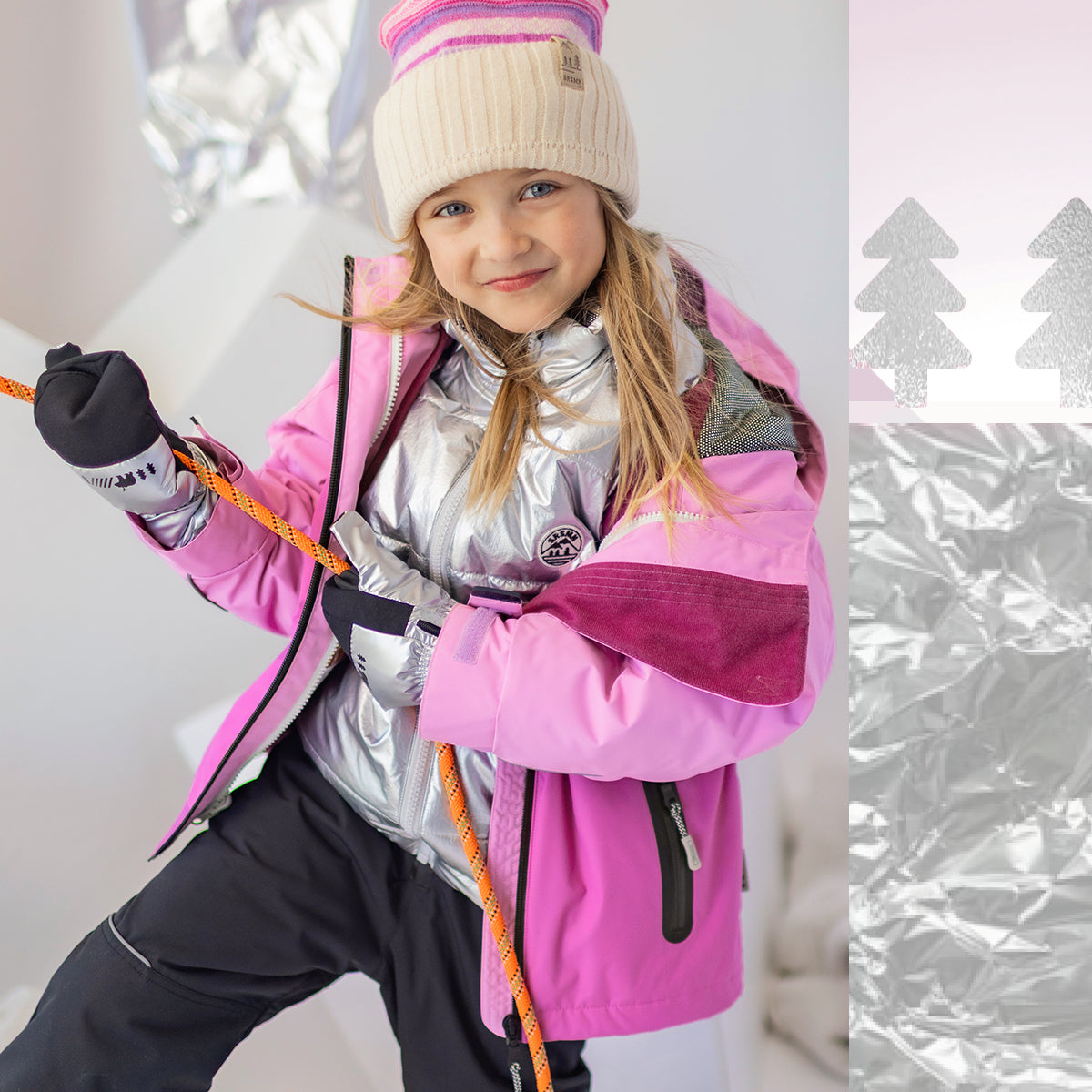 Pink 3-in-1 Winter Jacket, child