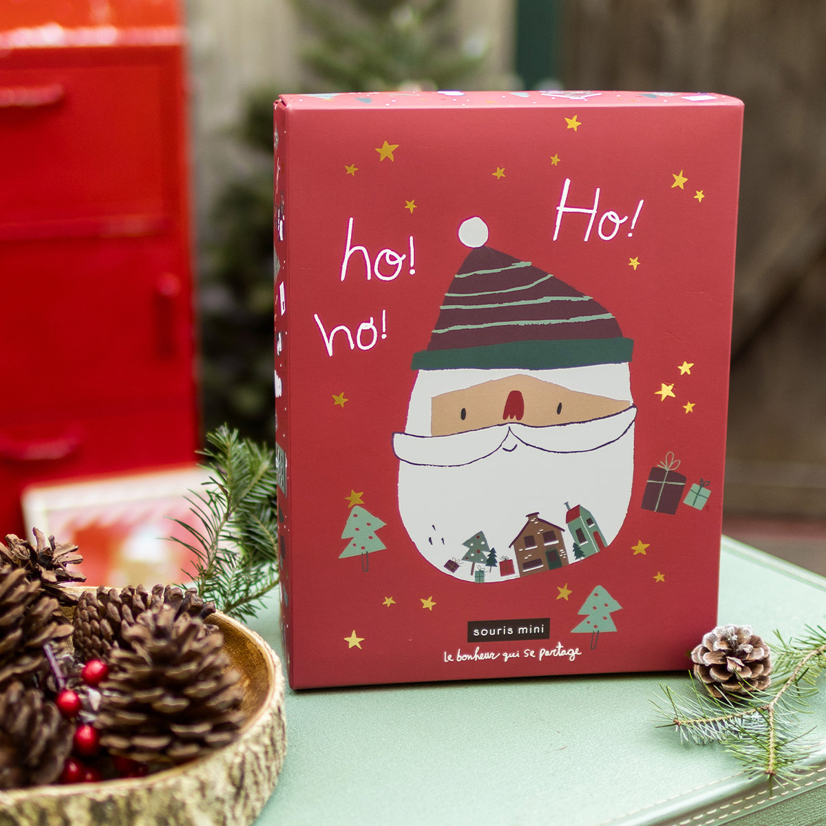 Boîte cadeau des Fêtes