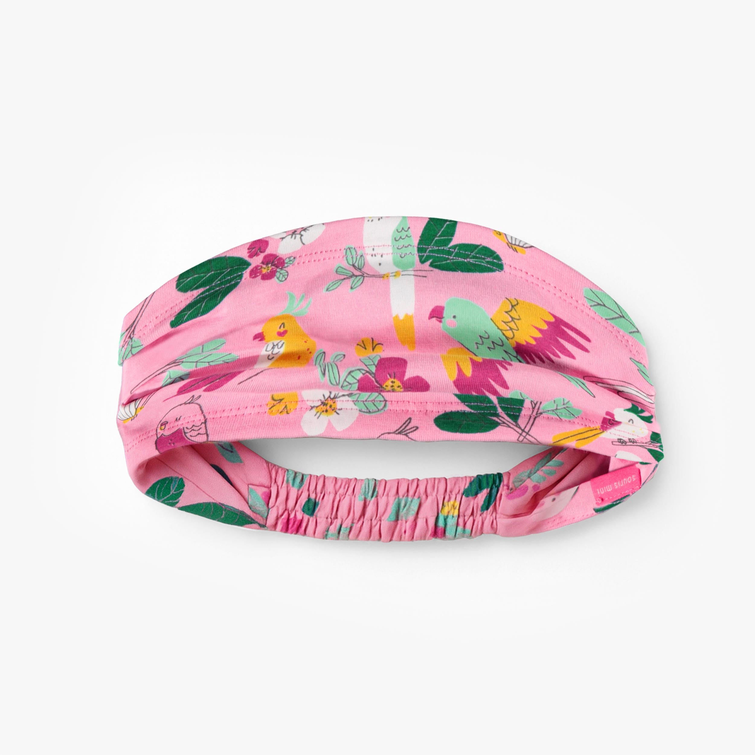 Bandeau rose à motifs tropicaux, enfant - Souris Mini