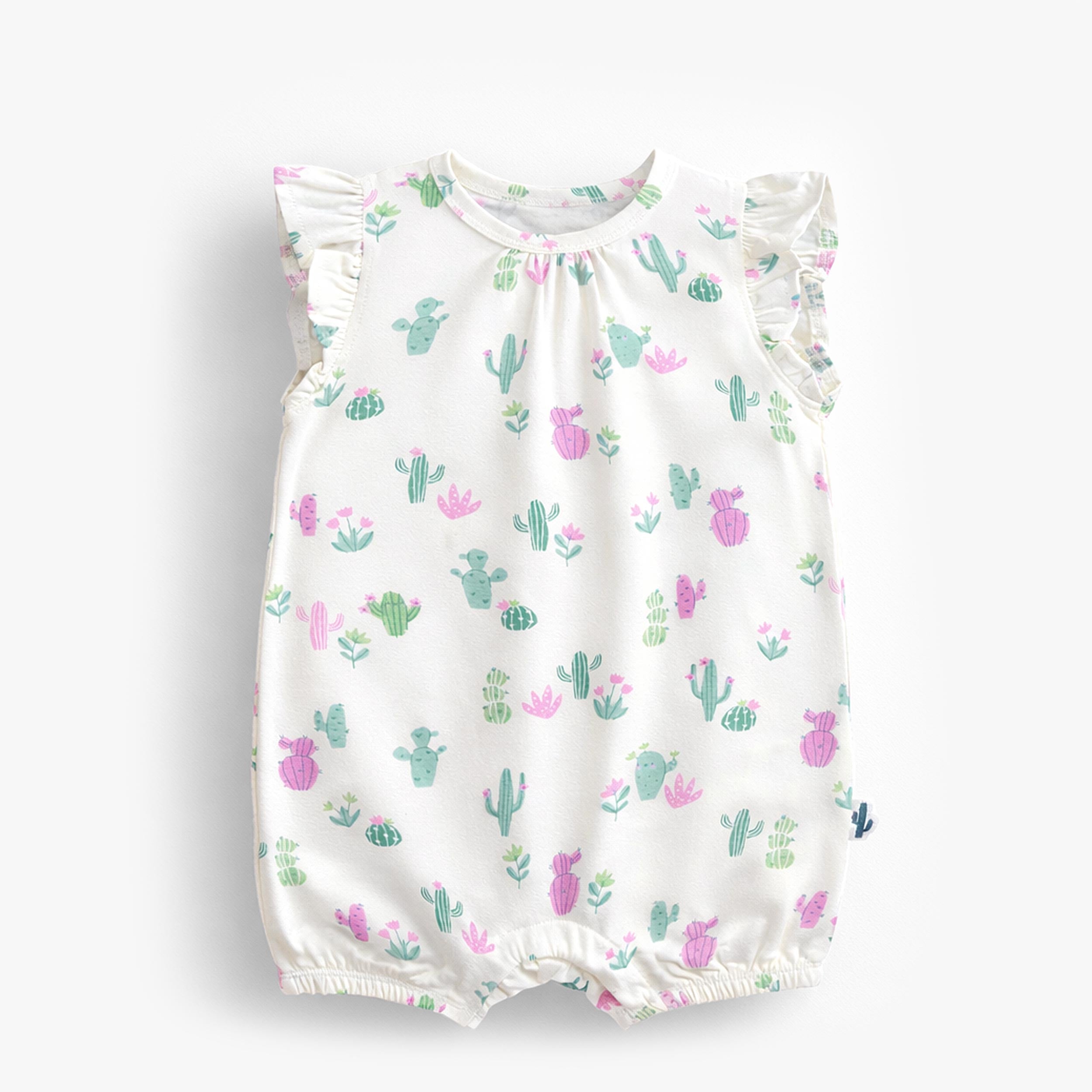 Barboteuse crème à motifs de cactus, bébé - Souris Mini