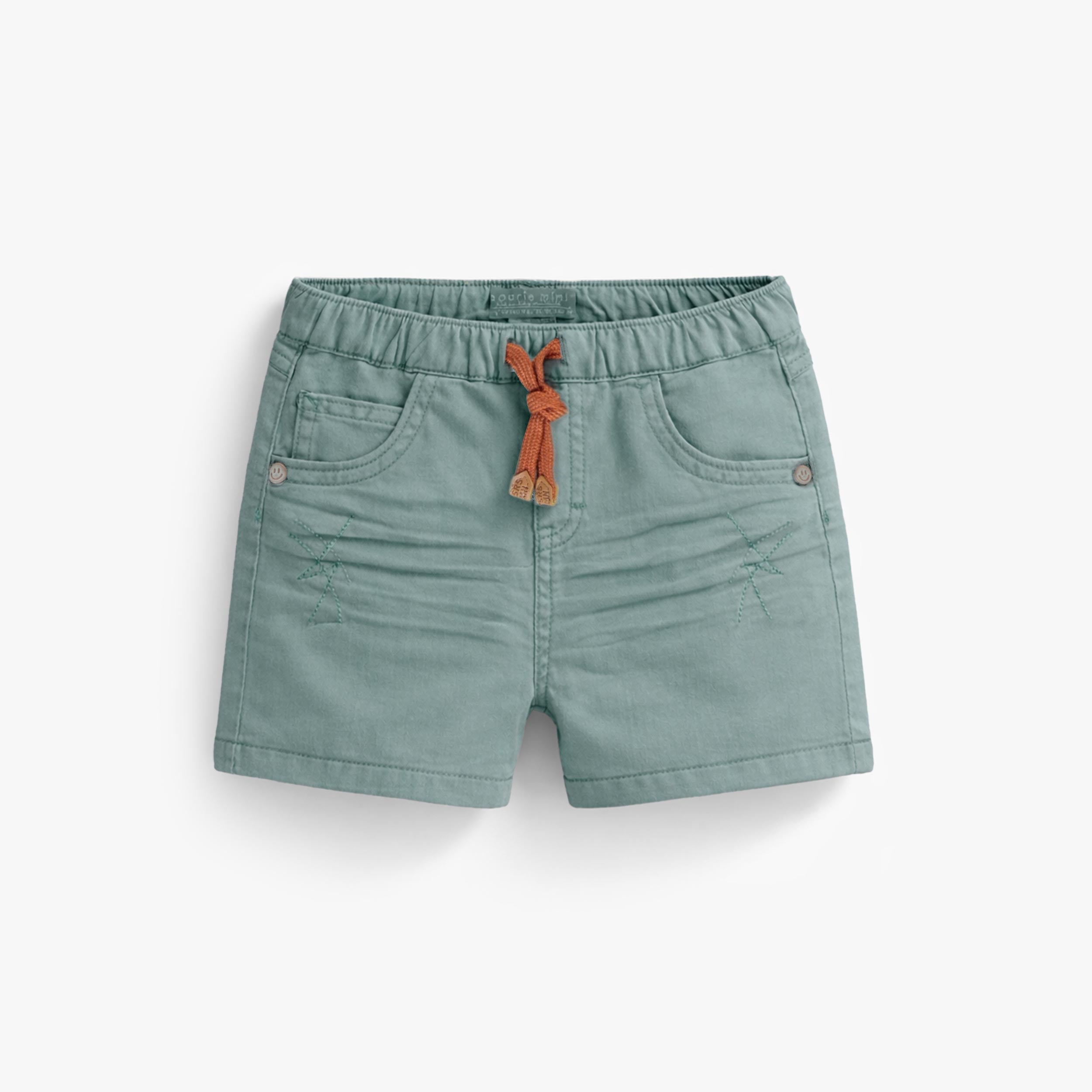 Bermuda turquoise en denim, bébé - Souris Mini