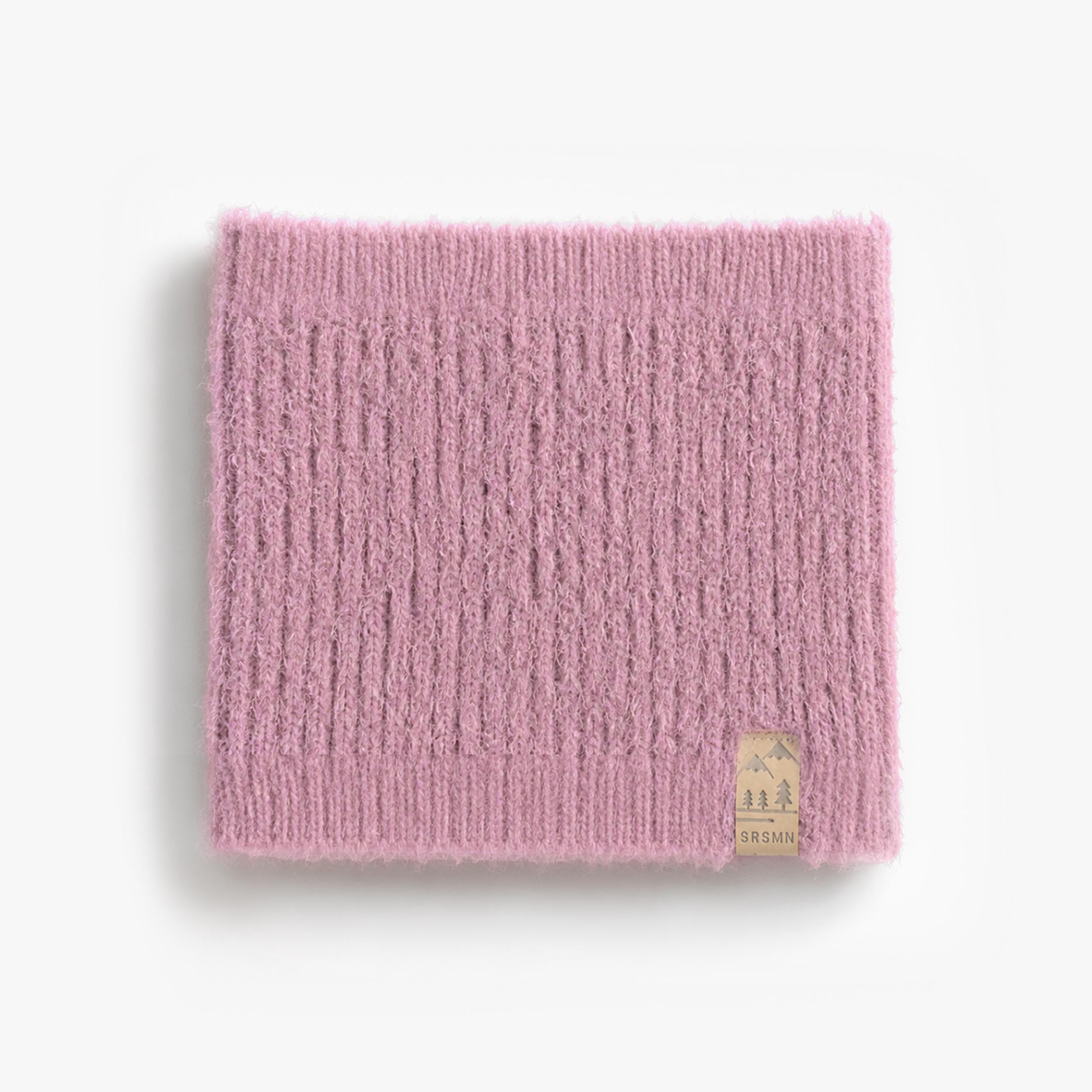 Cache-cou rose en tricot extensible, bébé - Souris Mini