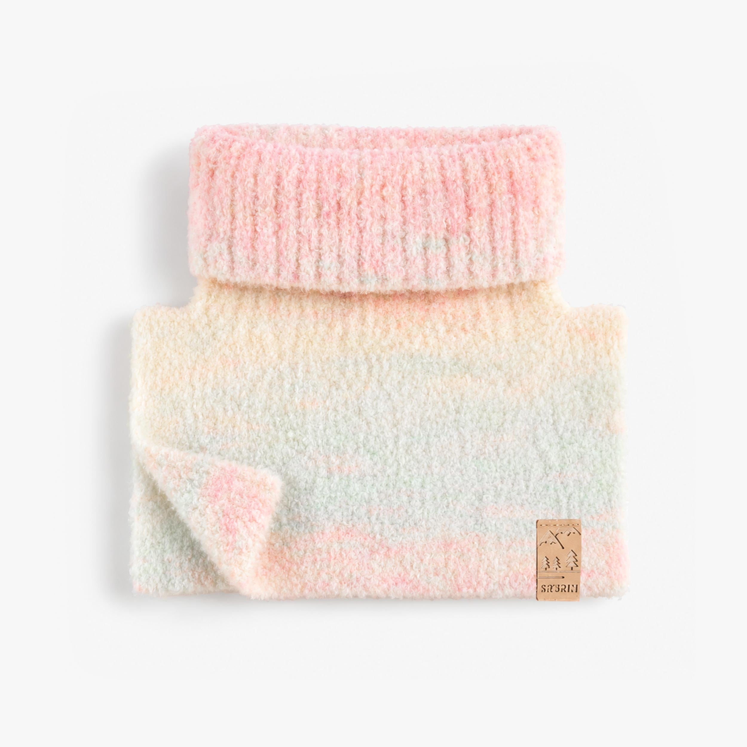 Cache-cou multicolore en tricot, enfant - Souris Mini