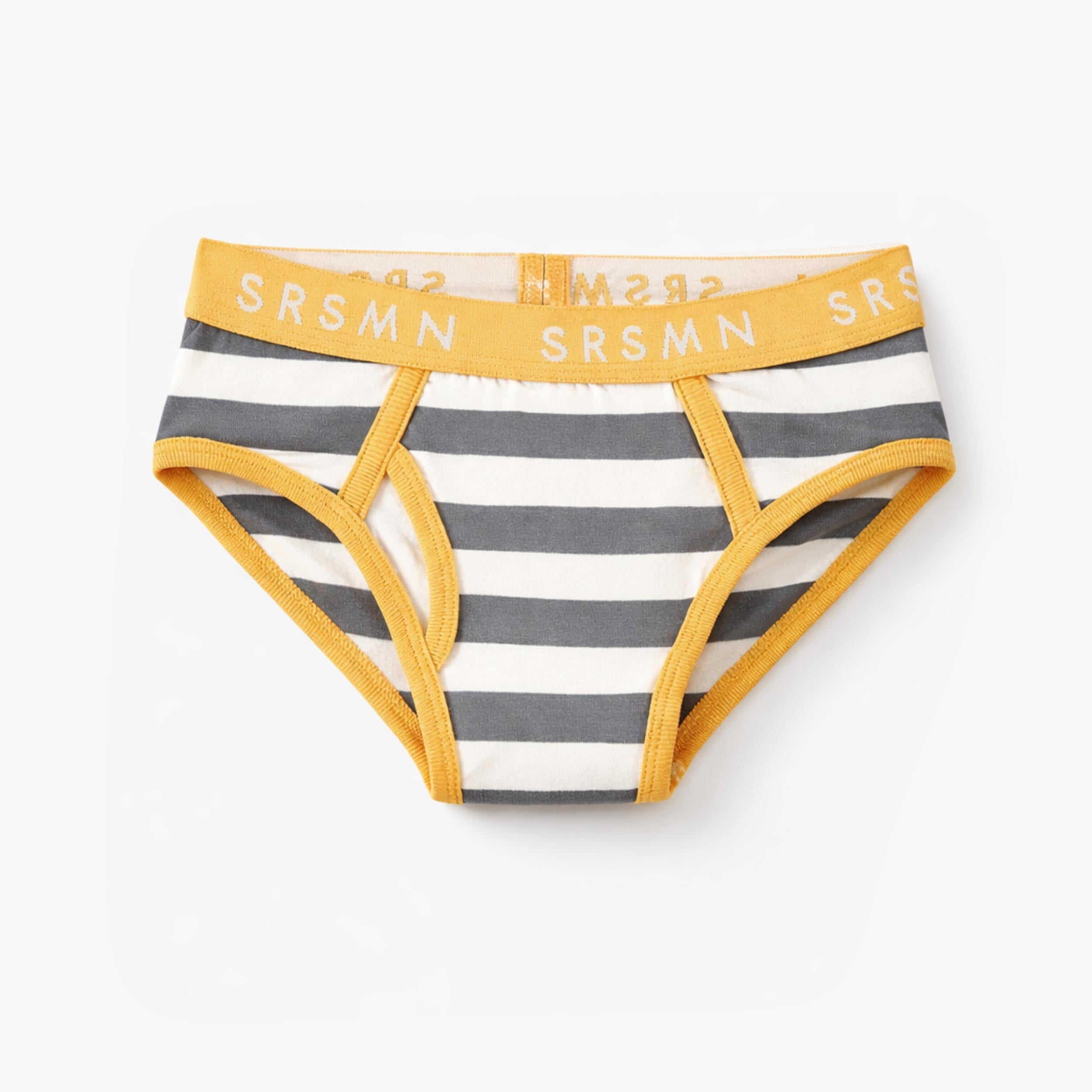 Caleçon marine et crème à rayures, enfant - Souris Mini