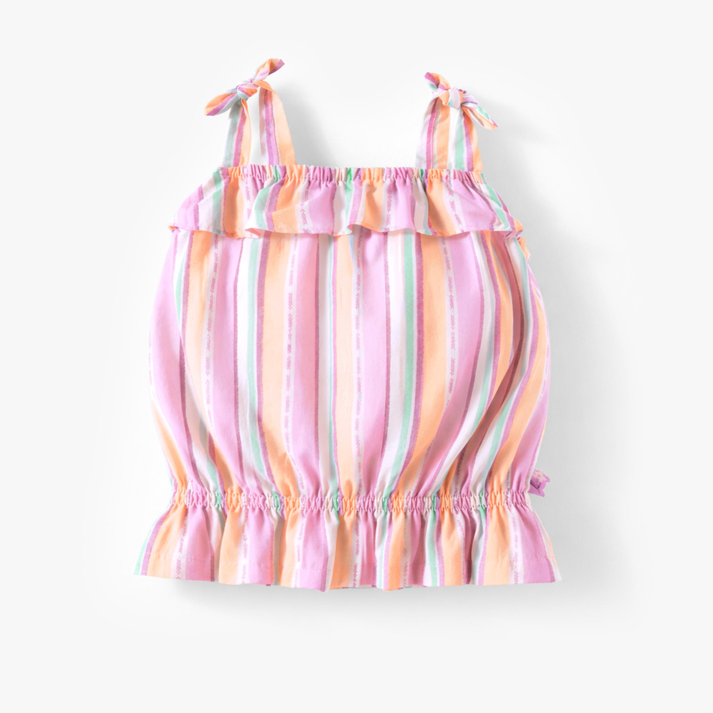 Camisole à rayures colorées, enfant - Souris Mini