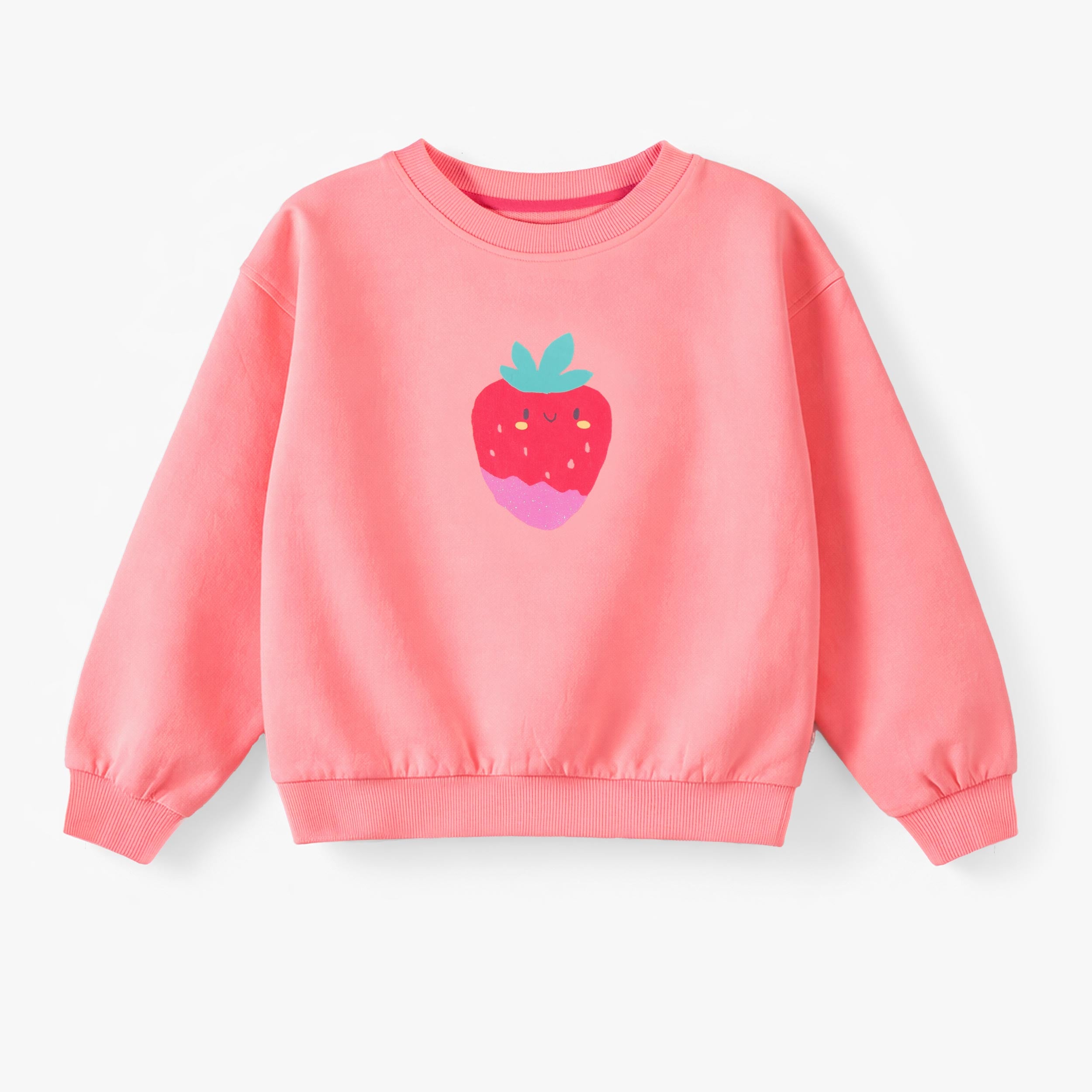 Chandail rose avec illustration, enfant - Souris Mini