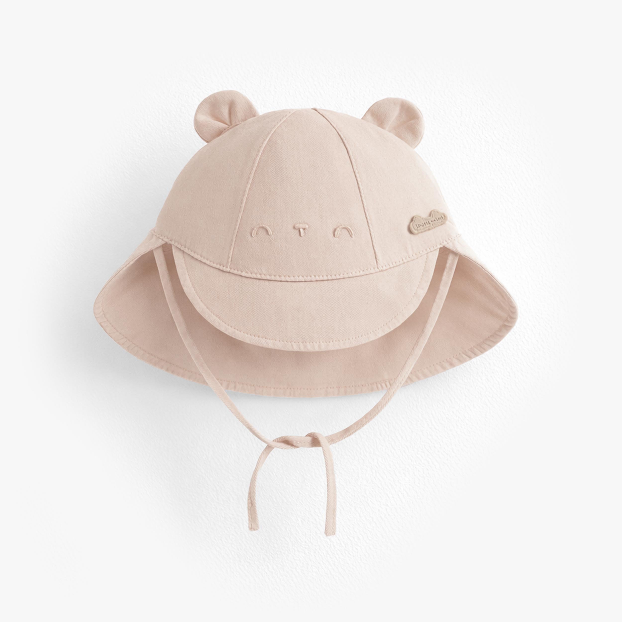 Chapeau cloche beige, bébé - Souris Mini