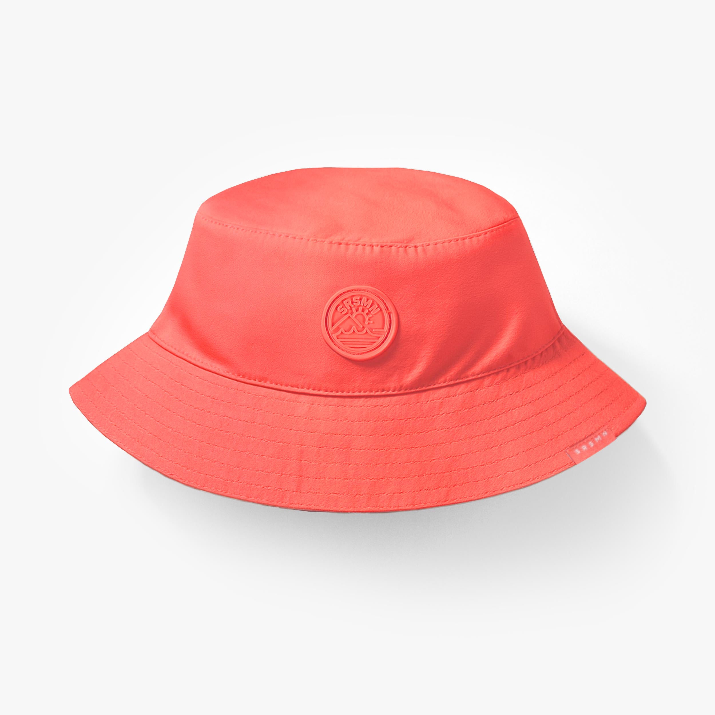 Chapeau de soleil réversible rose corail et crème, enfant - Souris Mini
