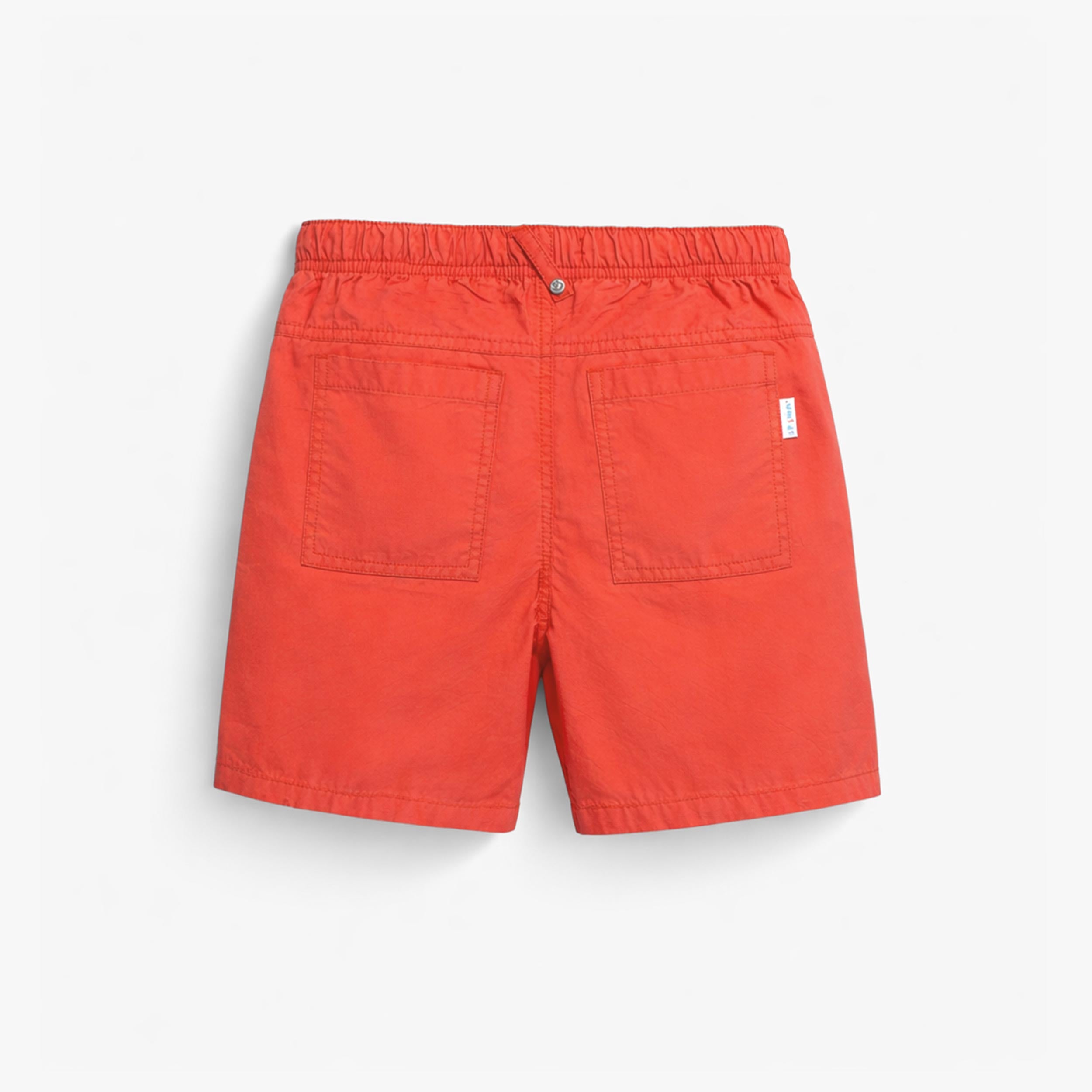 Dos du bermuda rouge en toile, enfant - Souris Mini