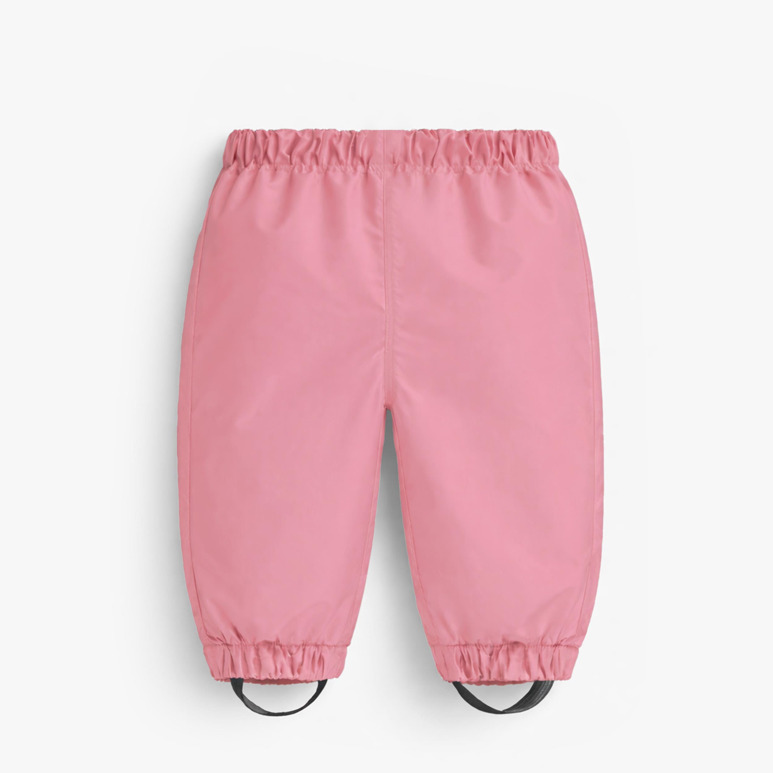 Dos du pantalon d’extérieur mi-saison rose, bébé