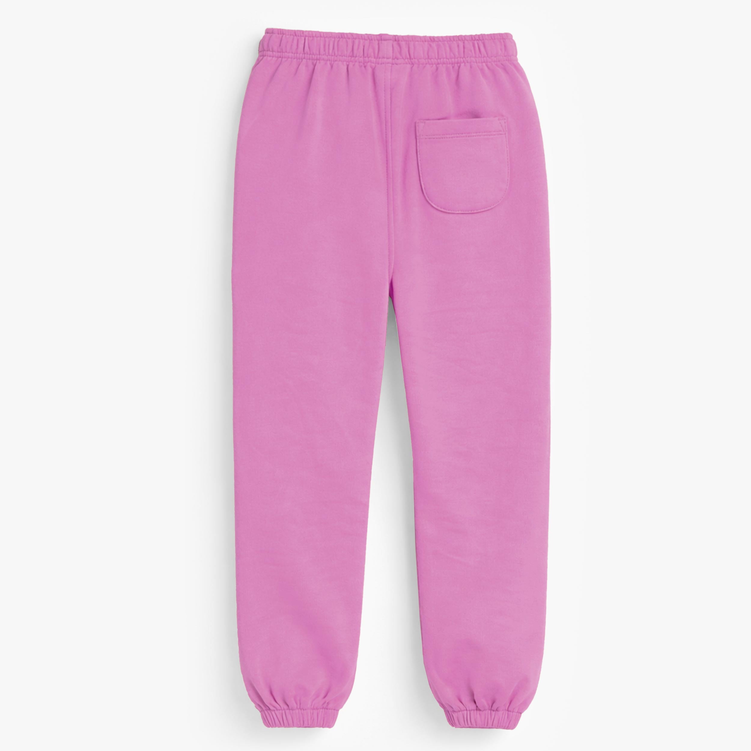 Dos du pantalon mauve style jogger, enfant