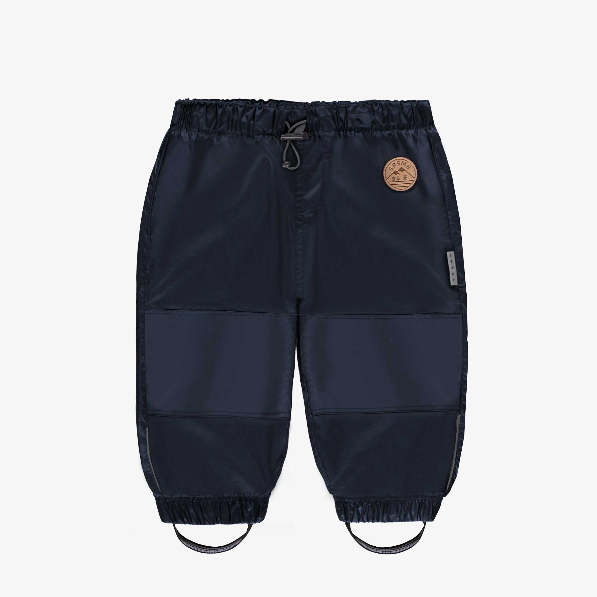 Pantalon d'extérieur mi-saison marine en nylon, bébé