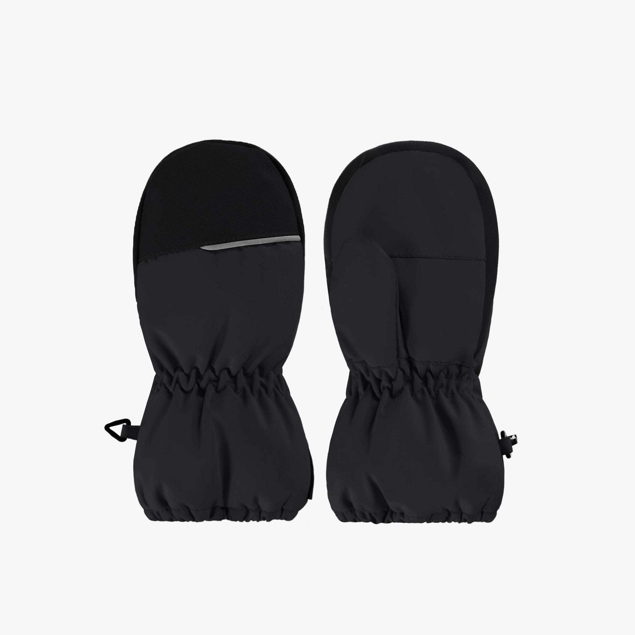 Mitaines fille 10/12 ans bord fourrure Noir