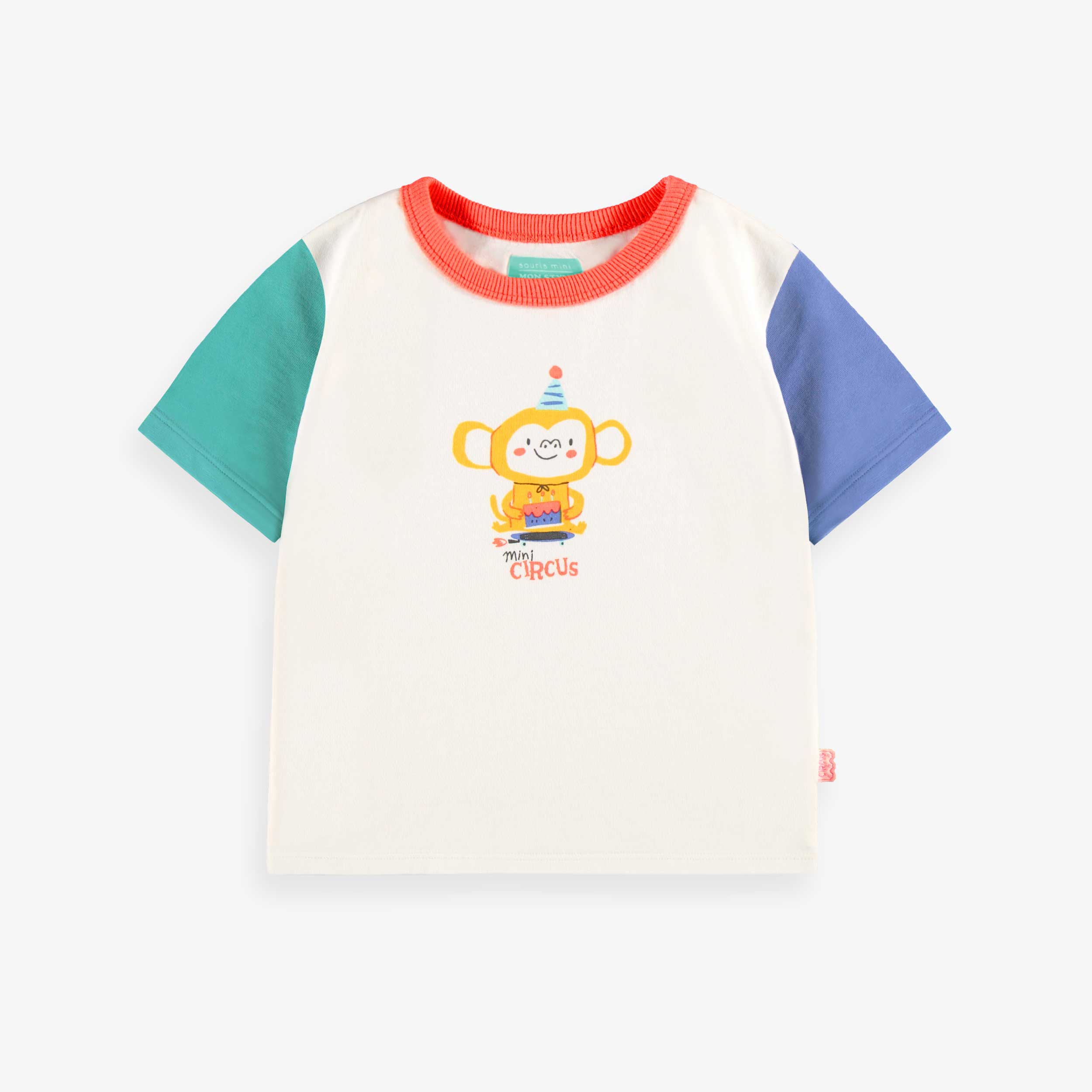 T-shirt crème avec illustration, bébé