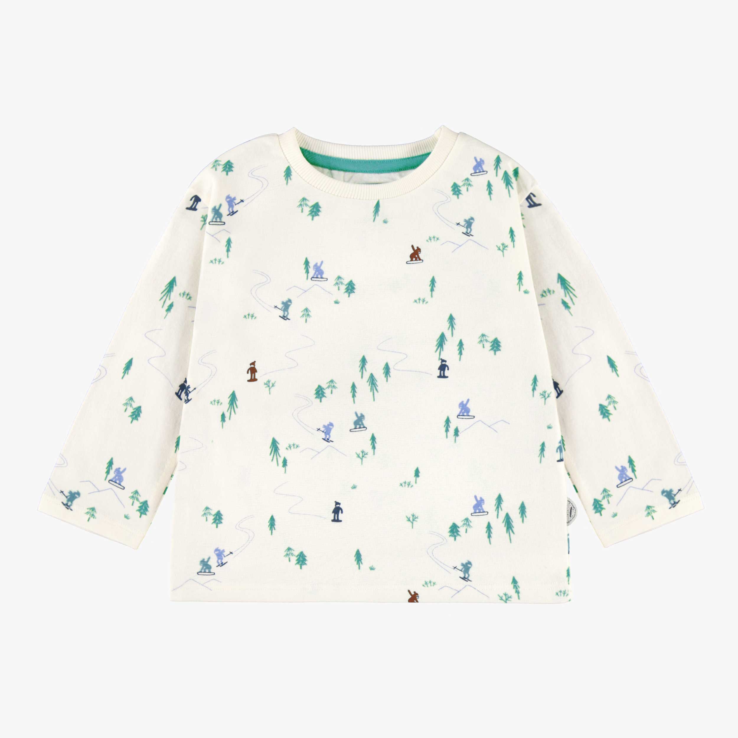 T-shirt crème avec motifs, bébé - Souris Mini