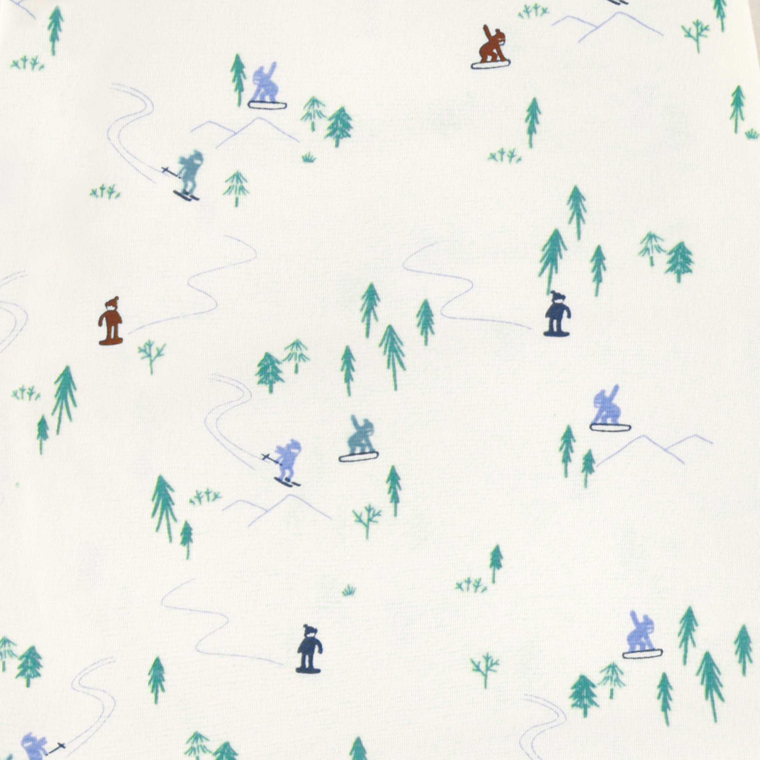 T-shirt crème avec motifs, bébé