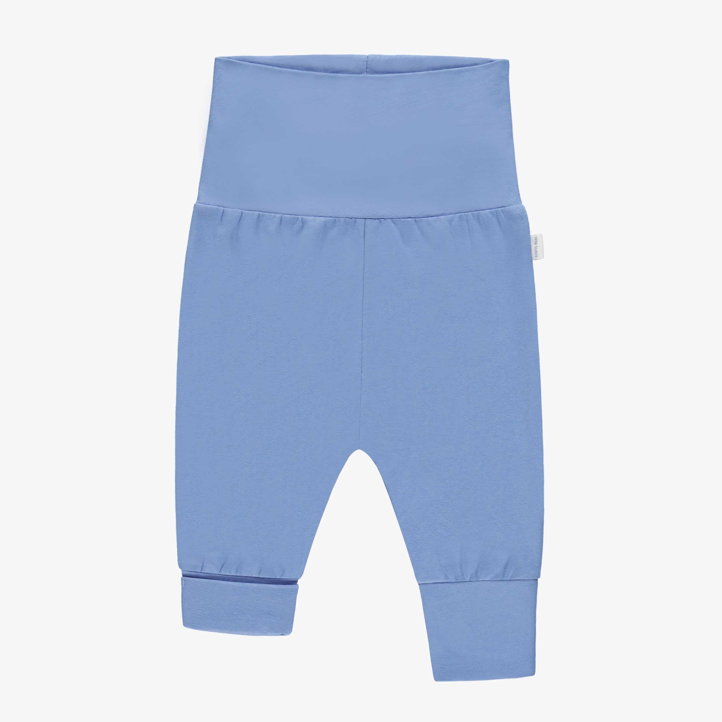 Dos du pantalon évolutif bleu, bébé