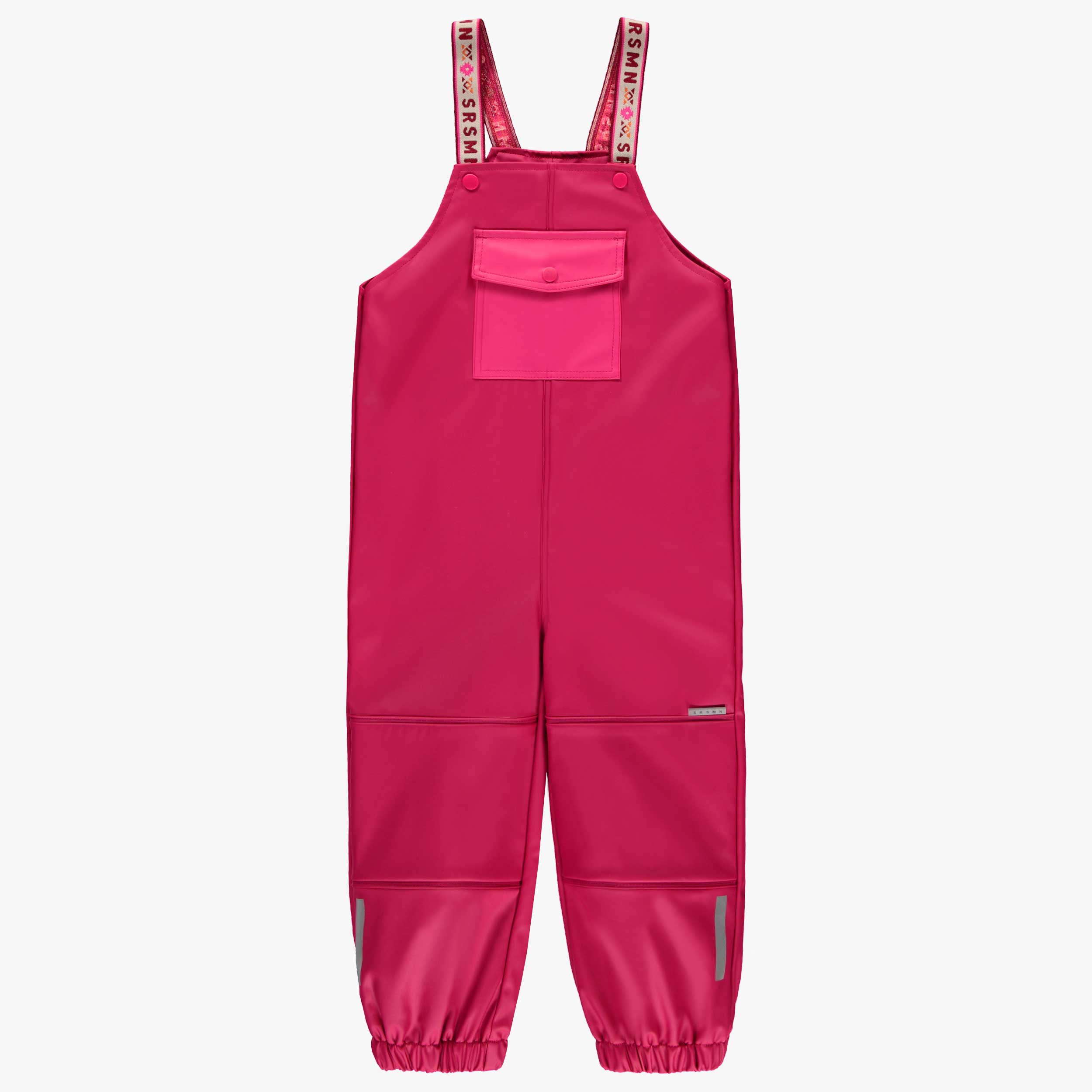 Salopette de pluie rose, enfant