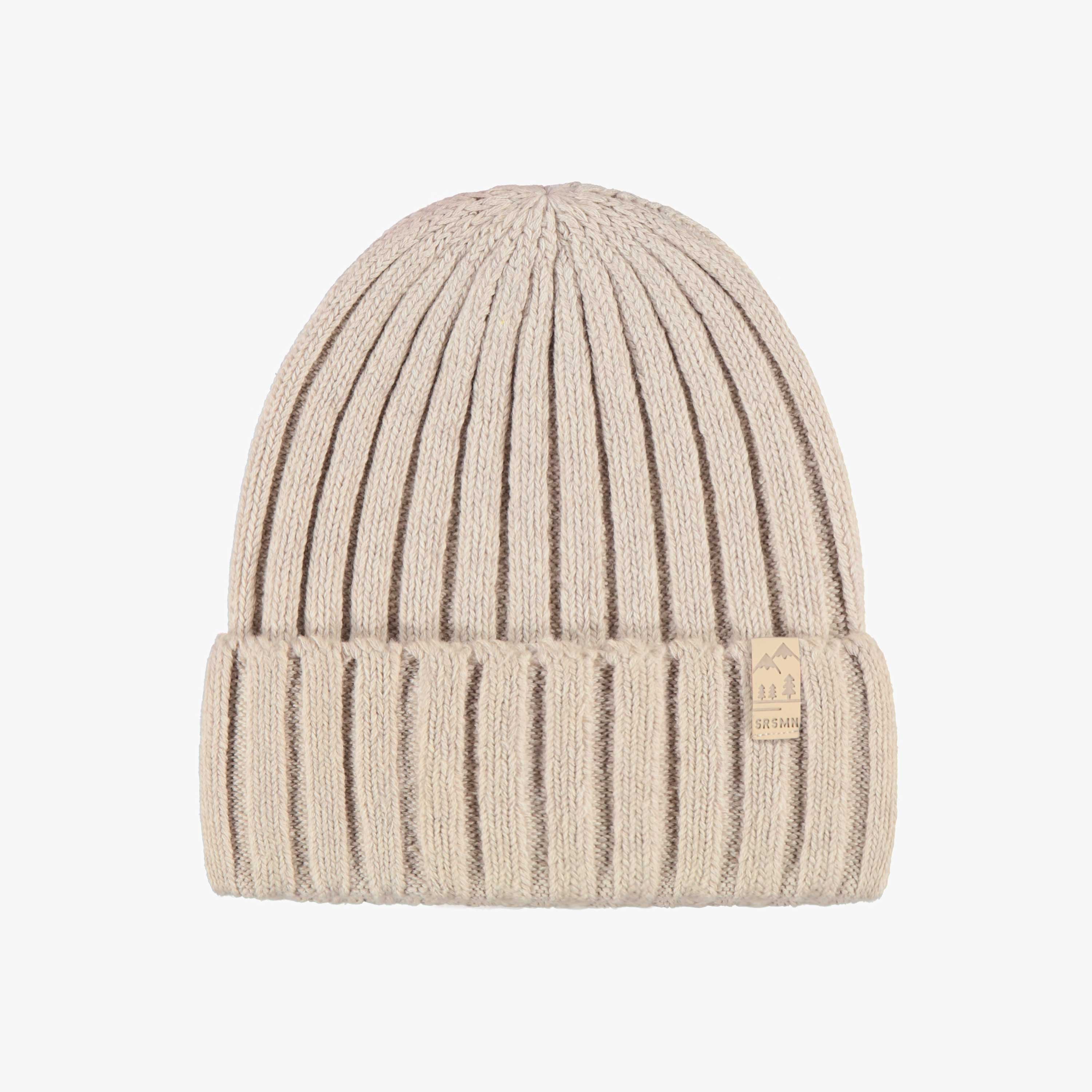Tuque crème en tricot, enfant
