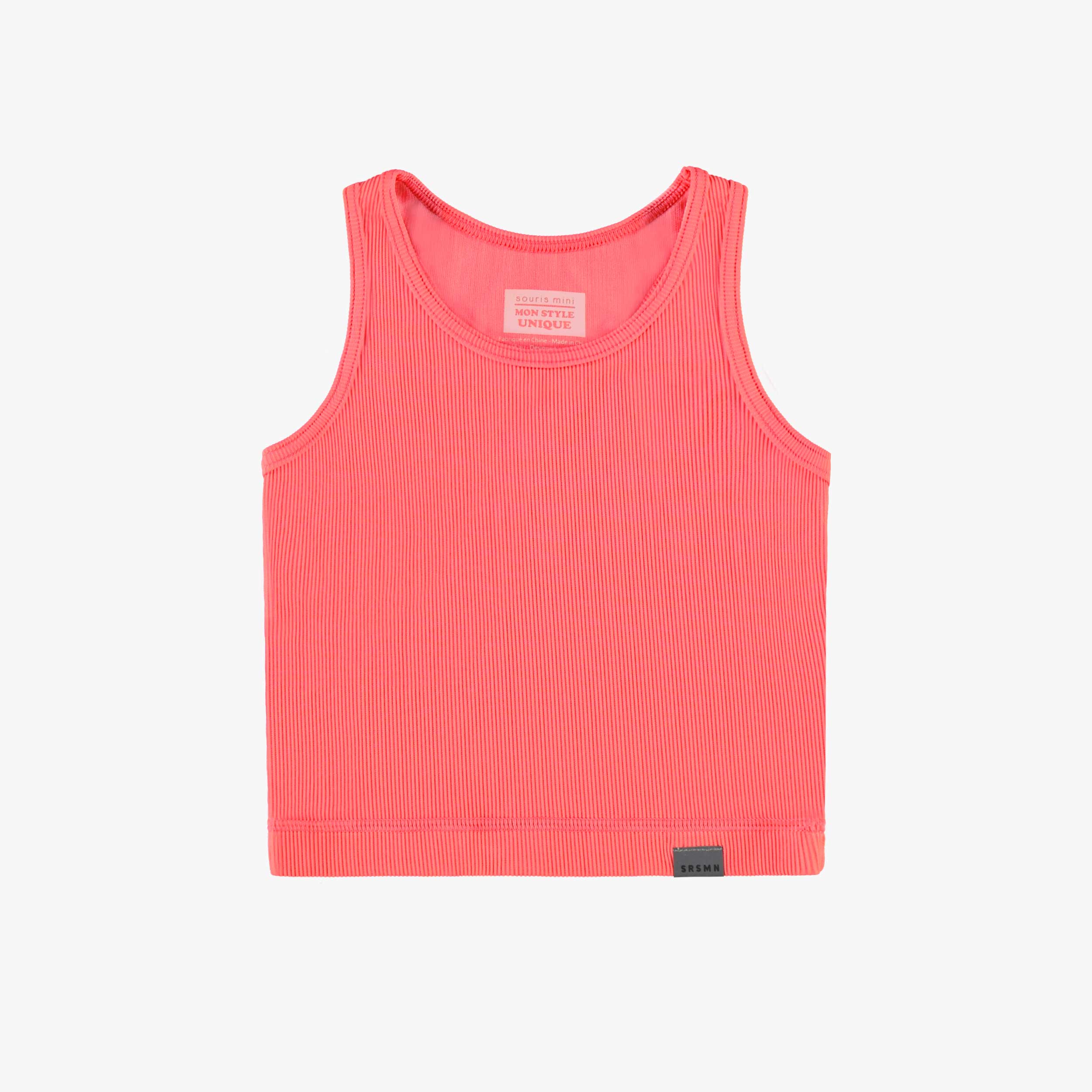 Camisole de sport rose, enfant