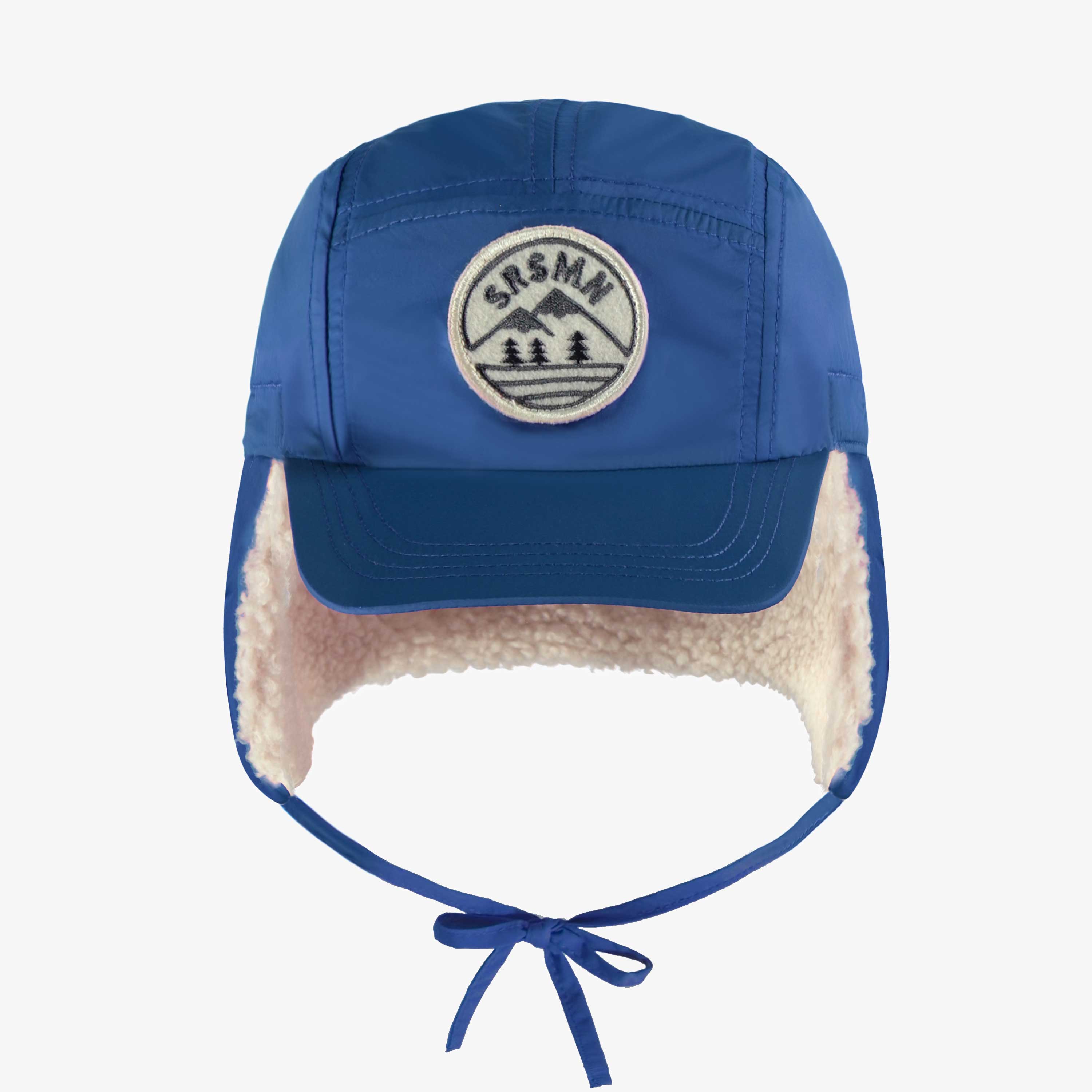 Casquette bleue en nylon, enfant