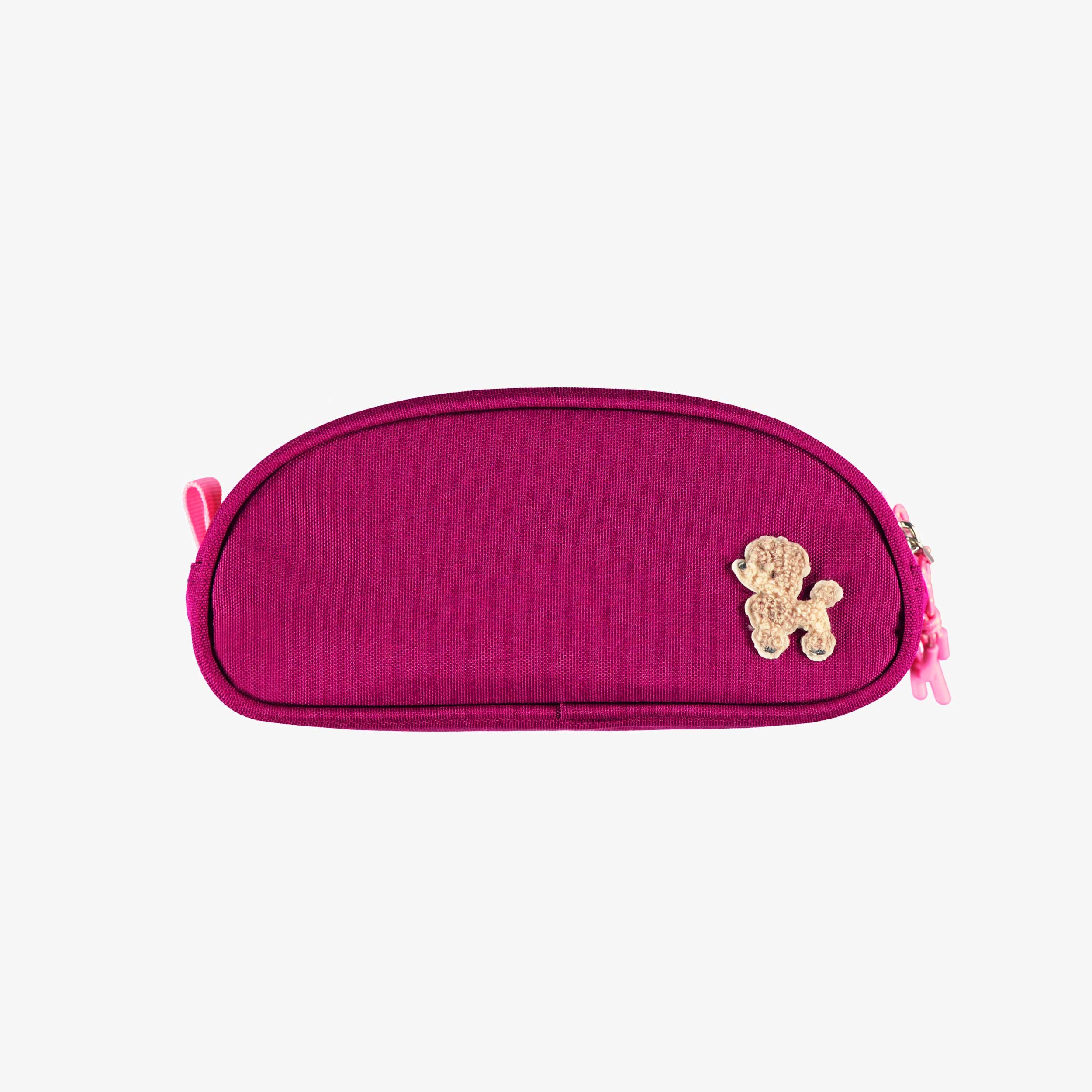 Pink pencil case, child