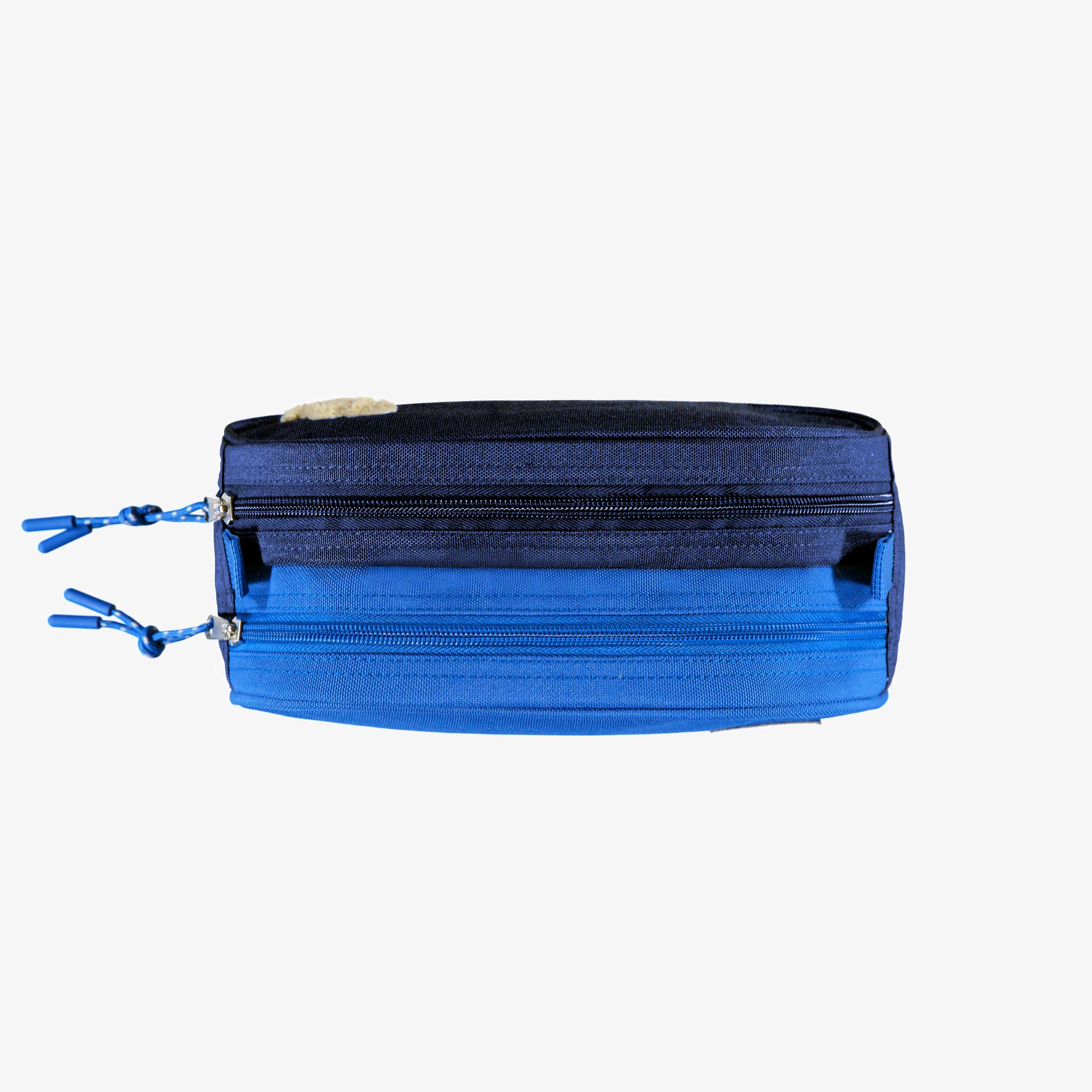 Blue pencil case, child