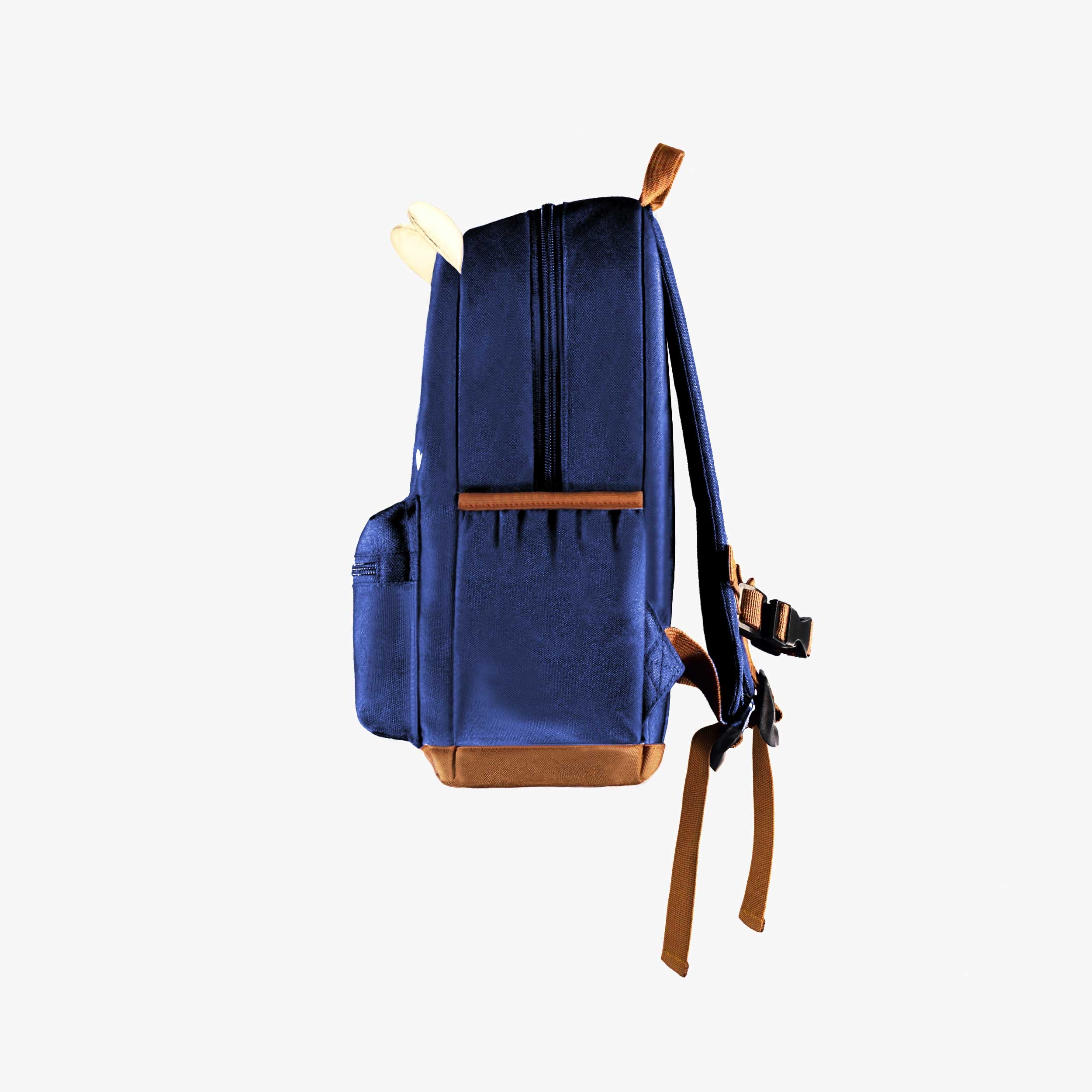 Small dark blue backpack