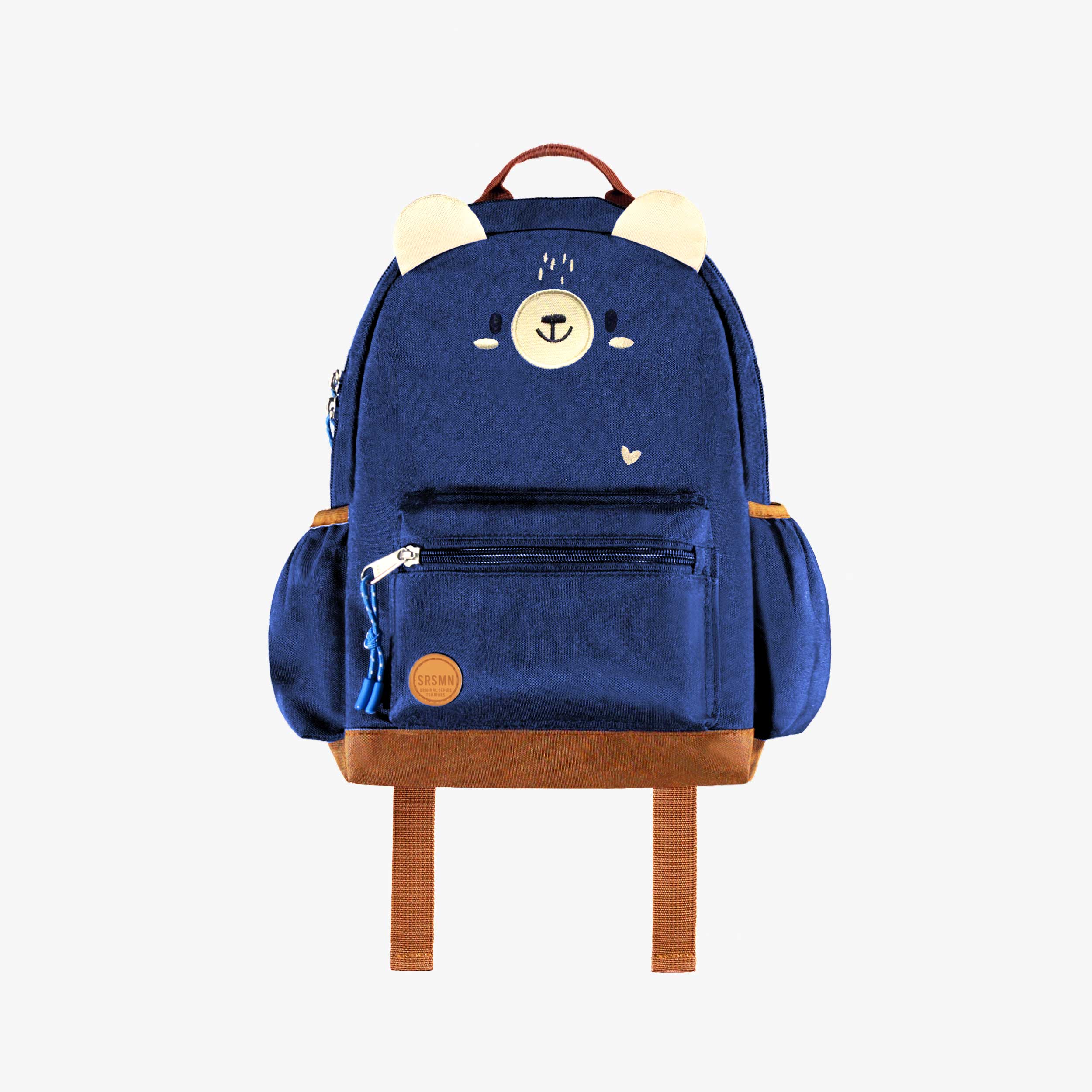 Small dark blue backpack