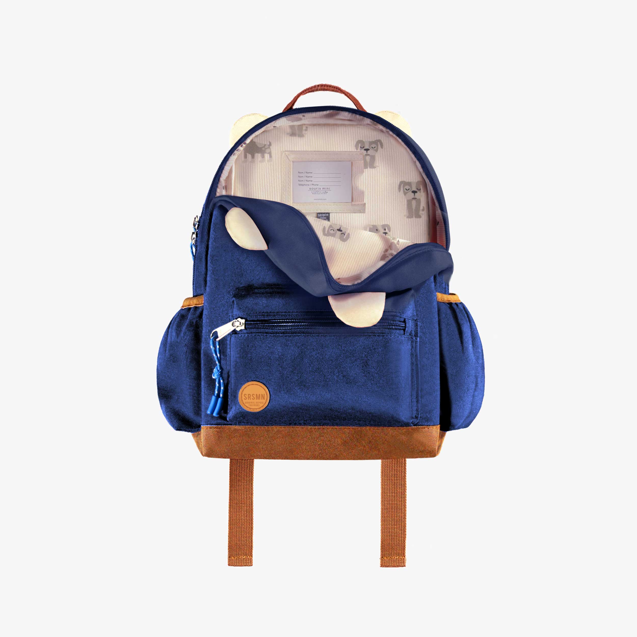 Petit sac à dos bleu foncé, enfant